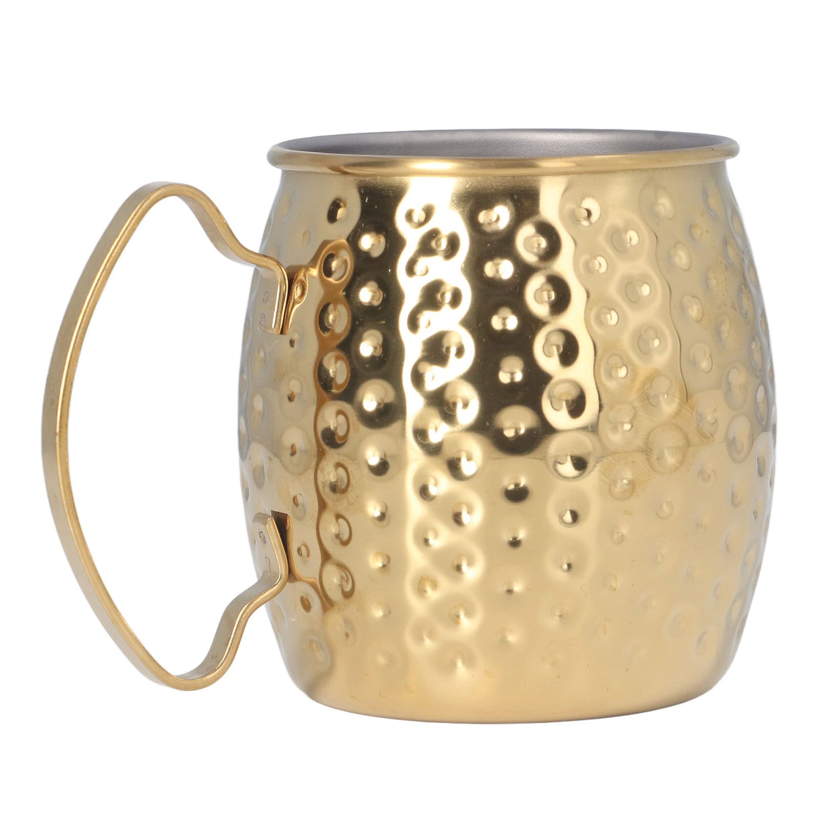 Moscow Mule Mug Exquisite 304 Stainless Steel 500ml Large Capacity Cocktail Mug for Bars Hotels Restaurants Gold - Image 3