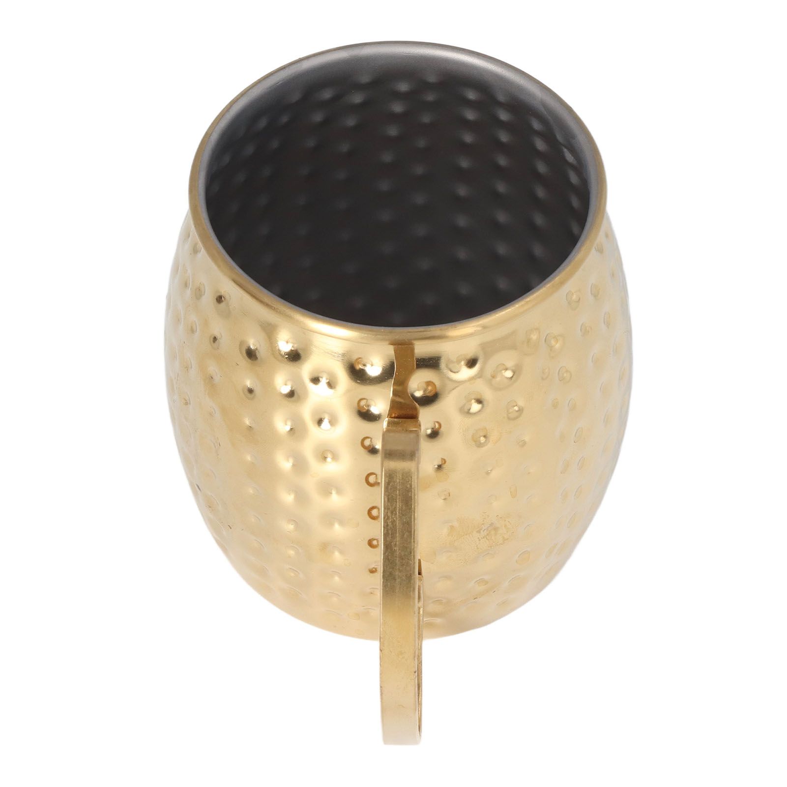 Moscow Mule Mug Exquisite 304 Stainless Steel 500ml Large Capacity Cocktail Mug for Bars Hotels Restaurants Gold - Image 7