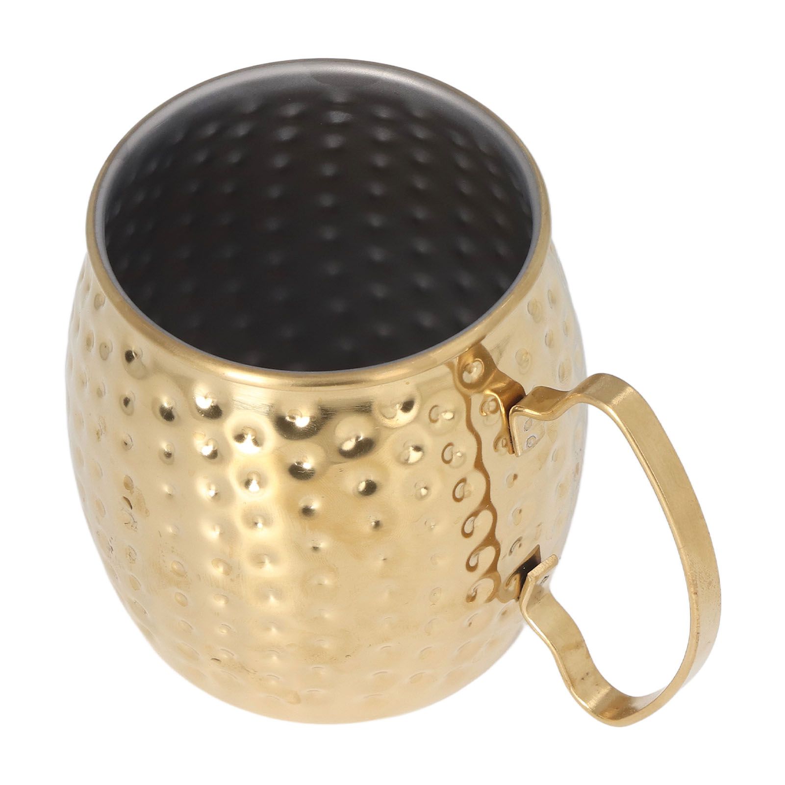 Moscow Mule Mug Exquisite 304 Stainless Steel 500ml Large Capacity Cocktail Mug for Bars Hotels Restaurants Gold - Image 8