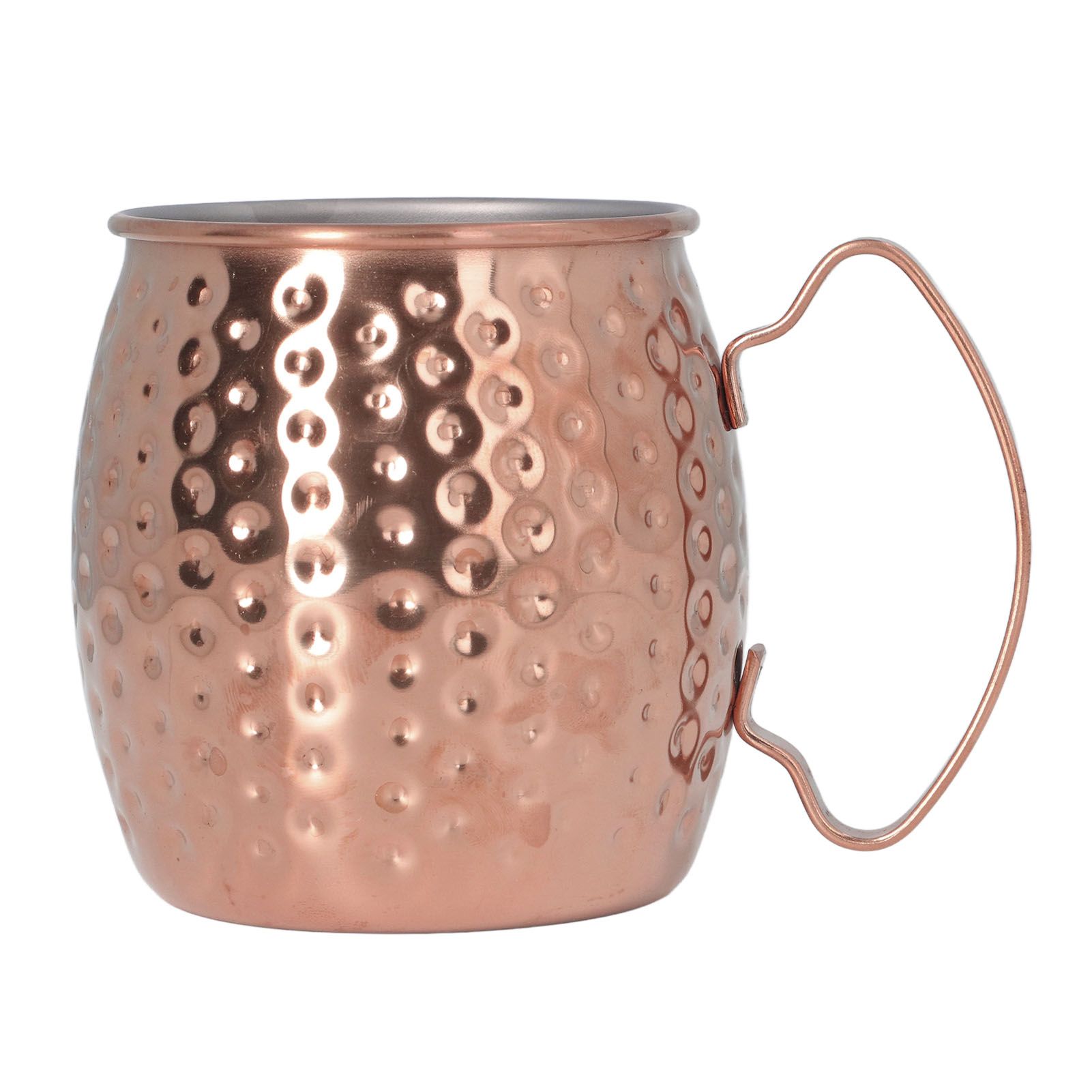 Moscow Mule Mug Exquisite 304 Stainless Steel 500ml Large Capacity Cocktail Mug for Bars Hotels Restaurants Rose Gold - Image 1