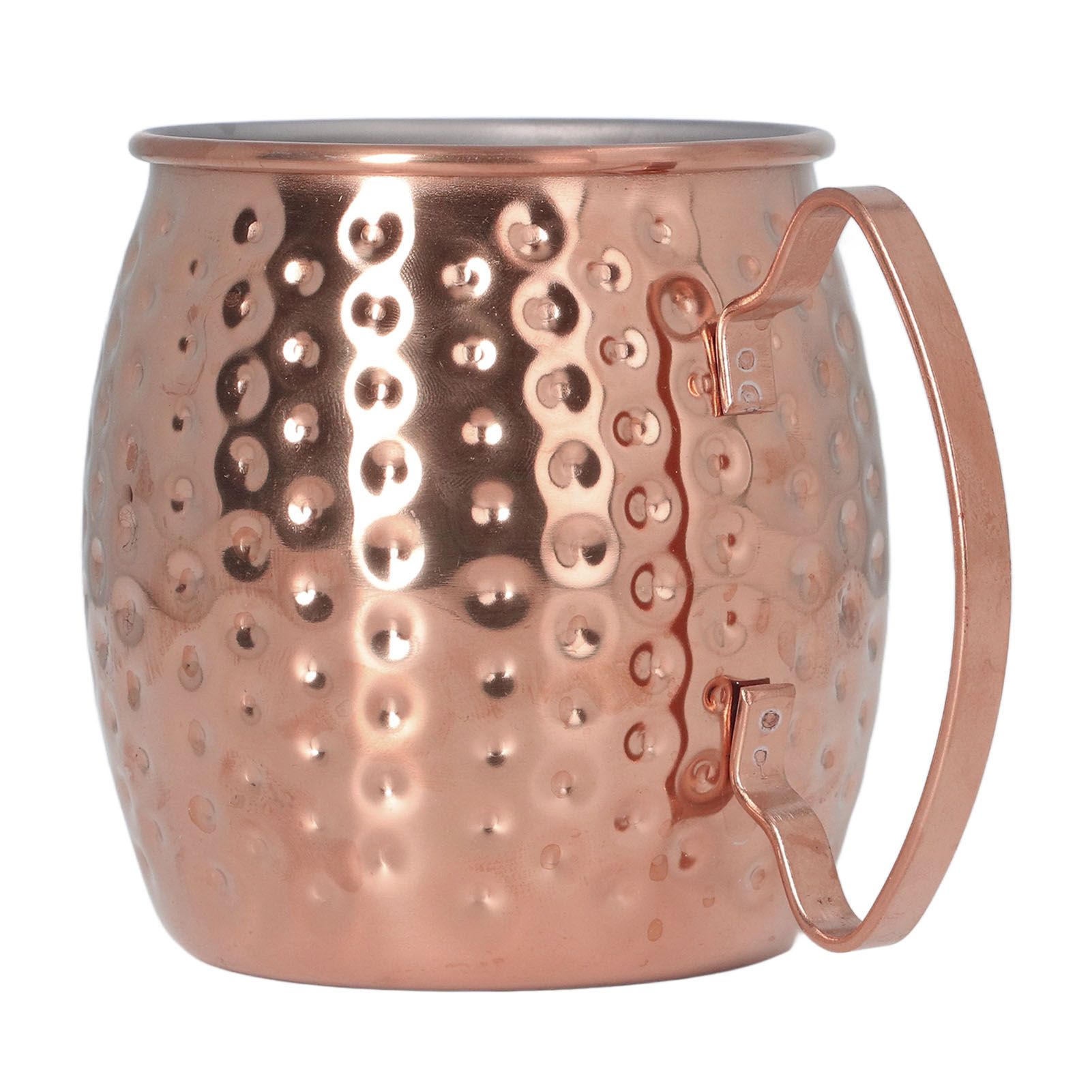 Moscow Mule Mug Exquisite 304 Stainless Steel 500ml Large Capacity Cocktail Mug for Bars Hotels Restaurants Rose Gold - Image 2
