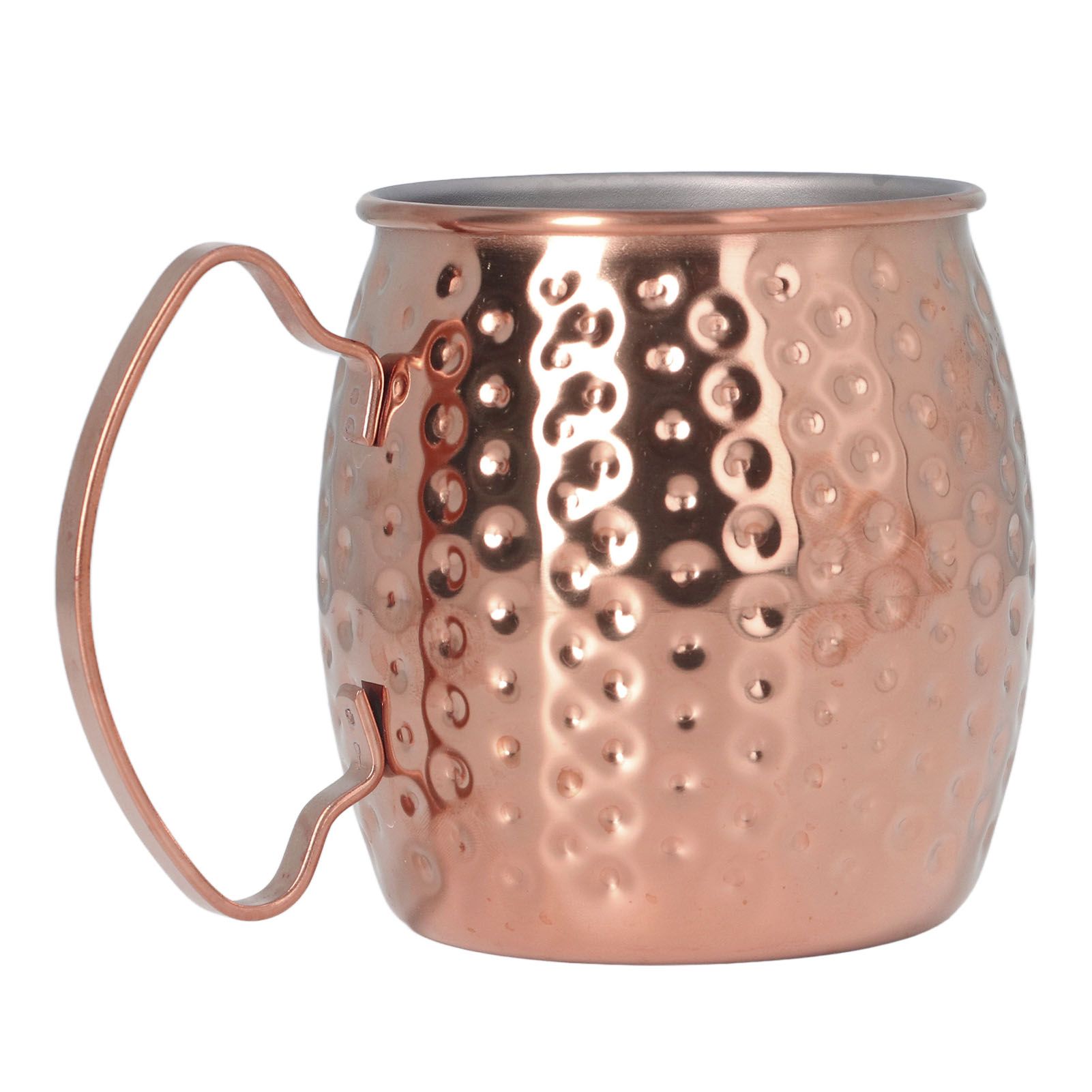 Moscow Mule Mug Exquisite 304 Stainless Steel 500ml Large Capacity Cocktail Mug for Bars Hotels Restaurants Rose Gold - Image 3