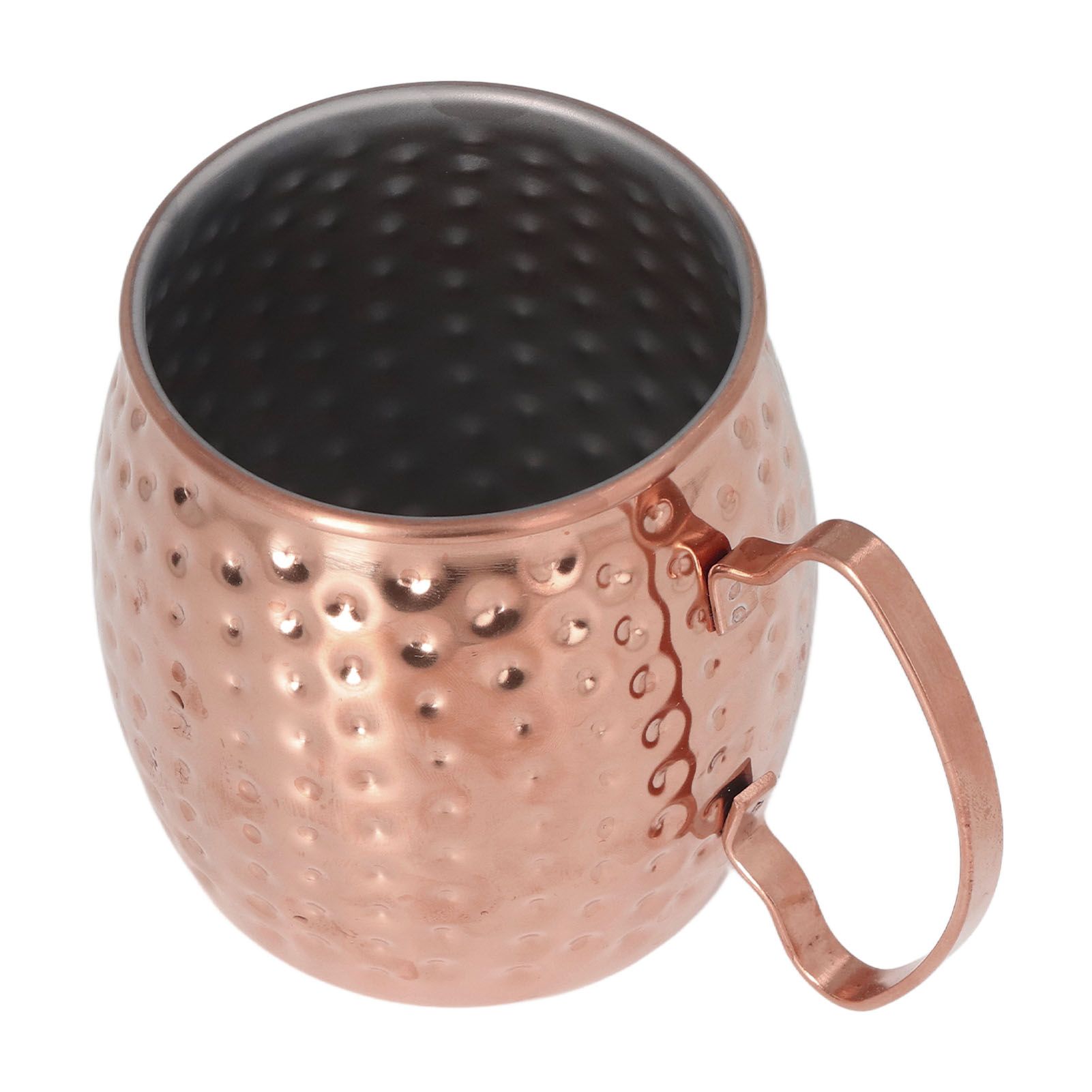 Moscow Mule Mug Exquisite 304 Stainless Steel 500ml Large Capacity Cocktail Mug for Bars Hotels Restaurants Rose Gold - Image 8