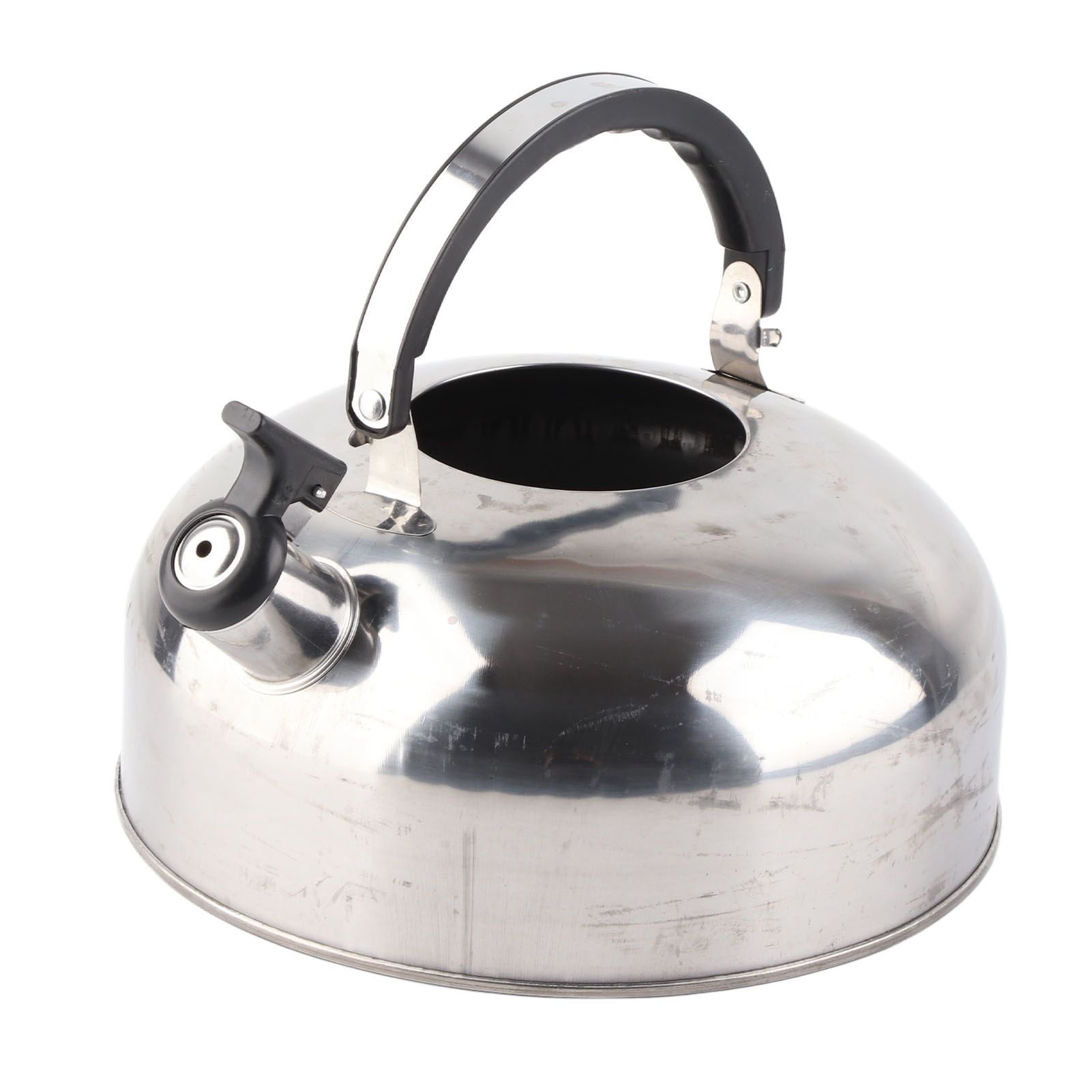 3L Stainless Steel Whistling Tea Kettle Fast Heating One Touch Buttons Whistling Kettle with Insulated Handle for Home - Image 5