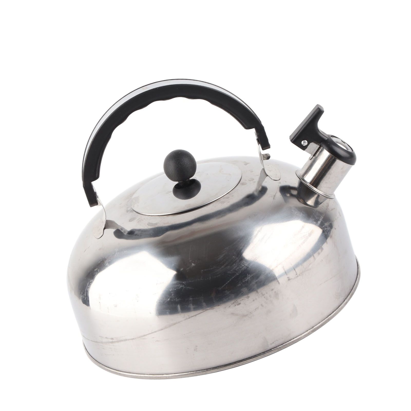 3L Stainless Steel Whistling Tea Kettle Fast Heating One Touch Buttons Whistling Kettle with Insulated Handle for Home - Image 8