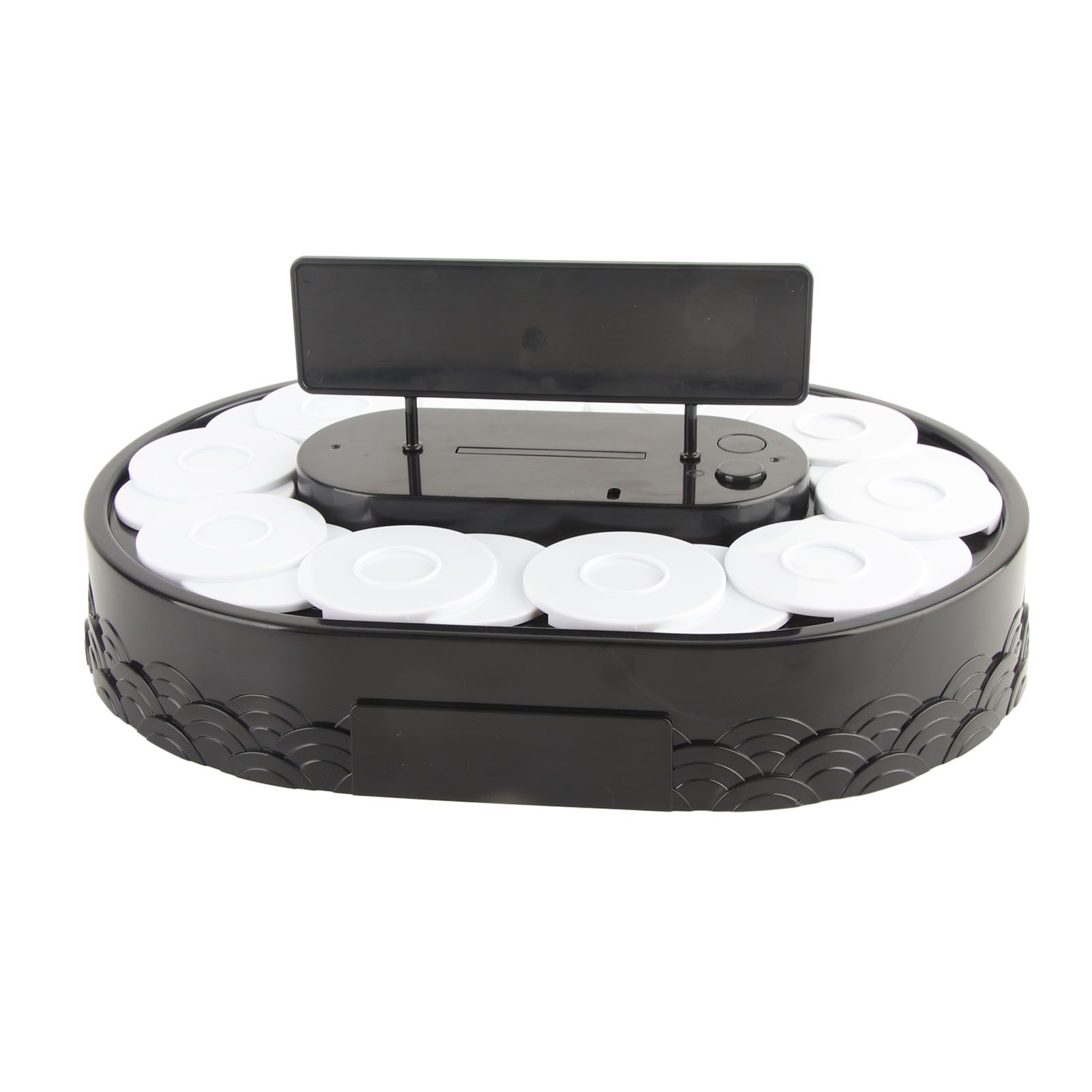 Rotary Sushi Machine Automatic Rotating Table Display Stand Swing Tray Turntable for Sushi Dessert Cupcake Sushi - Image 2