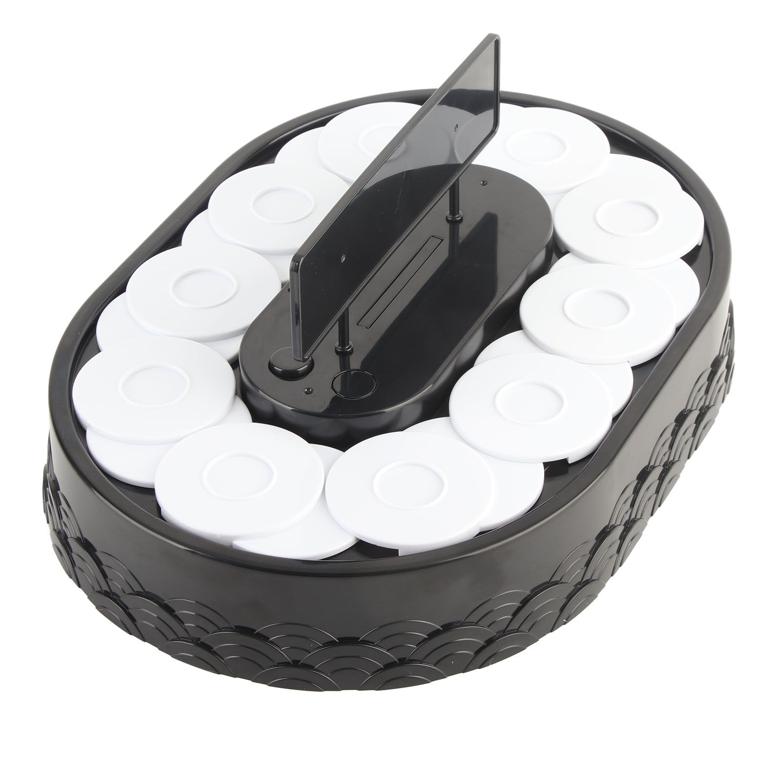 Rotary Sushi Machine Automatic Rotating Table Display Stand Swing Tray Turntable for Sushi Dessert Cupcake Sushi - Image 4