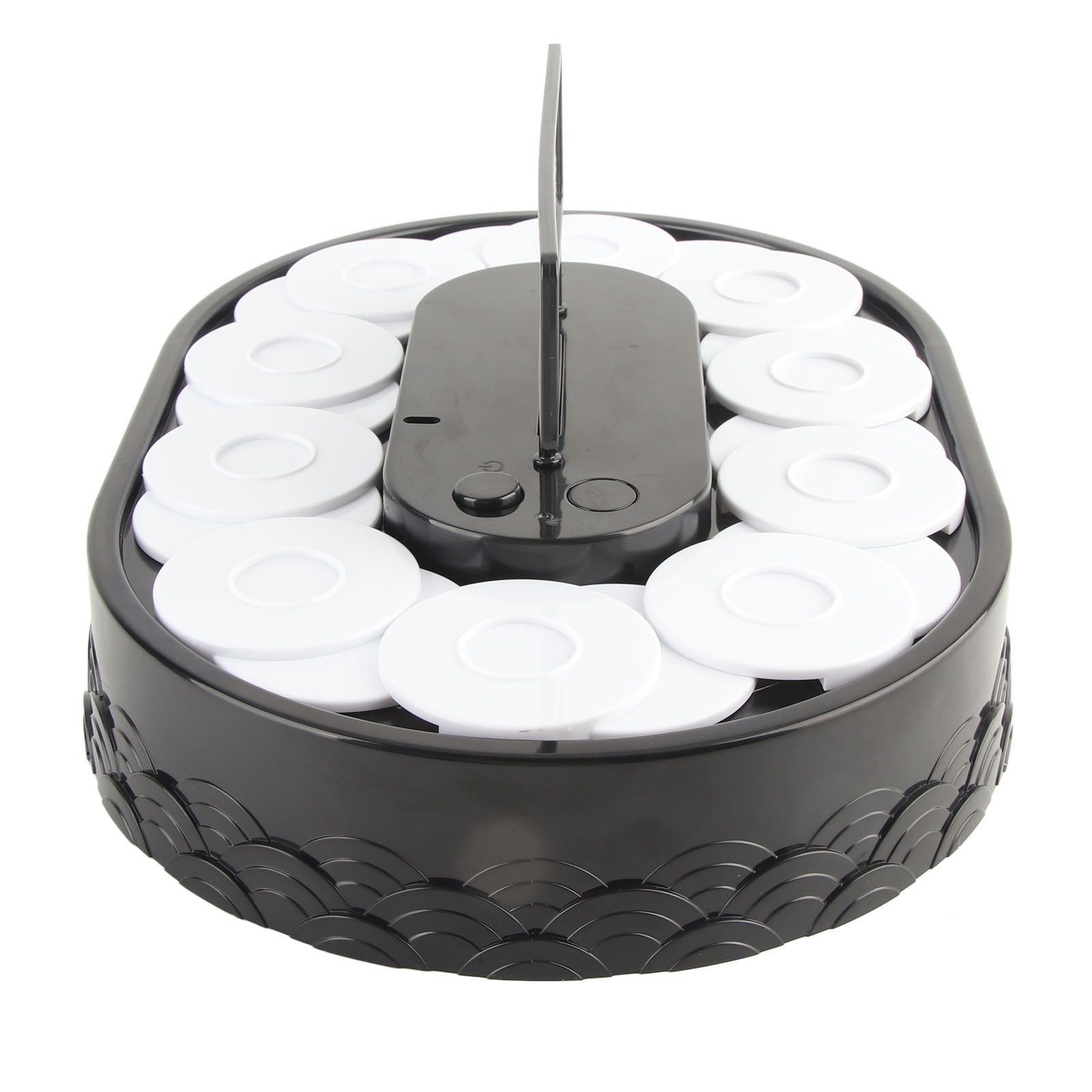 Rotary Sushi Machine Automatic Rotating Table Display Stand Swing Tray Turntable for Sushi Dessert Cupcake Sushi - Image 5