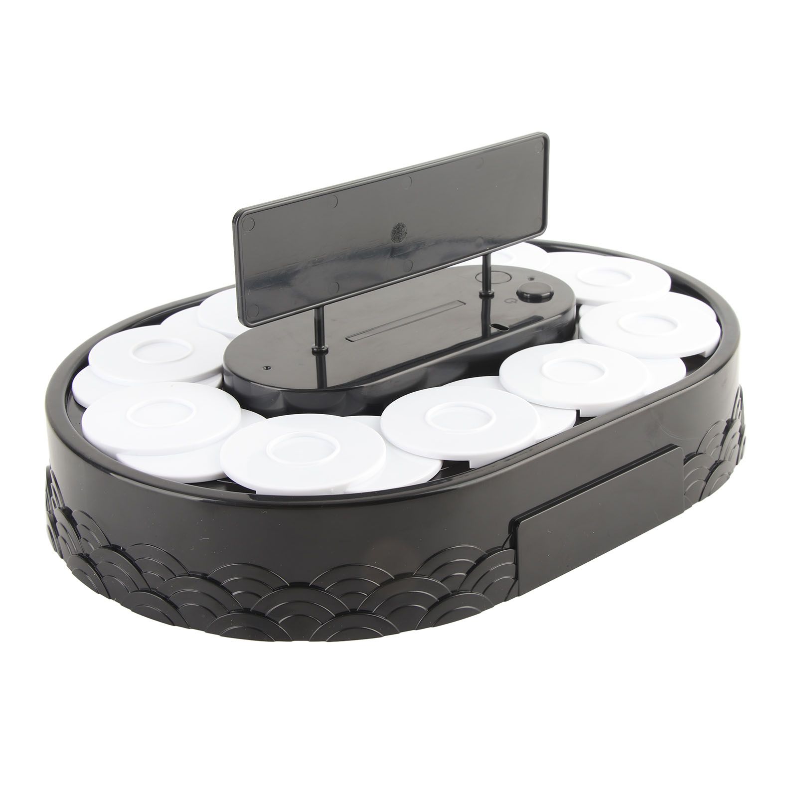 Rotary Sushi Machine Automatic Rotating Table Display Stand Swing Tray Turntable for Sushi Dessert Cupcake Sushi - Image 7