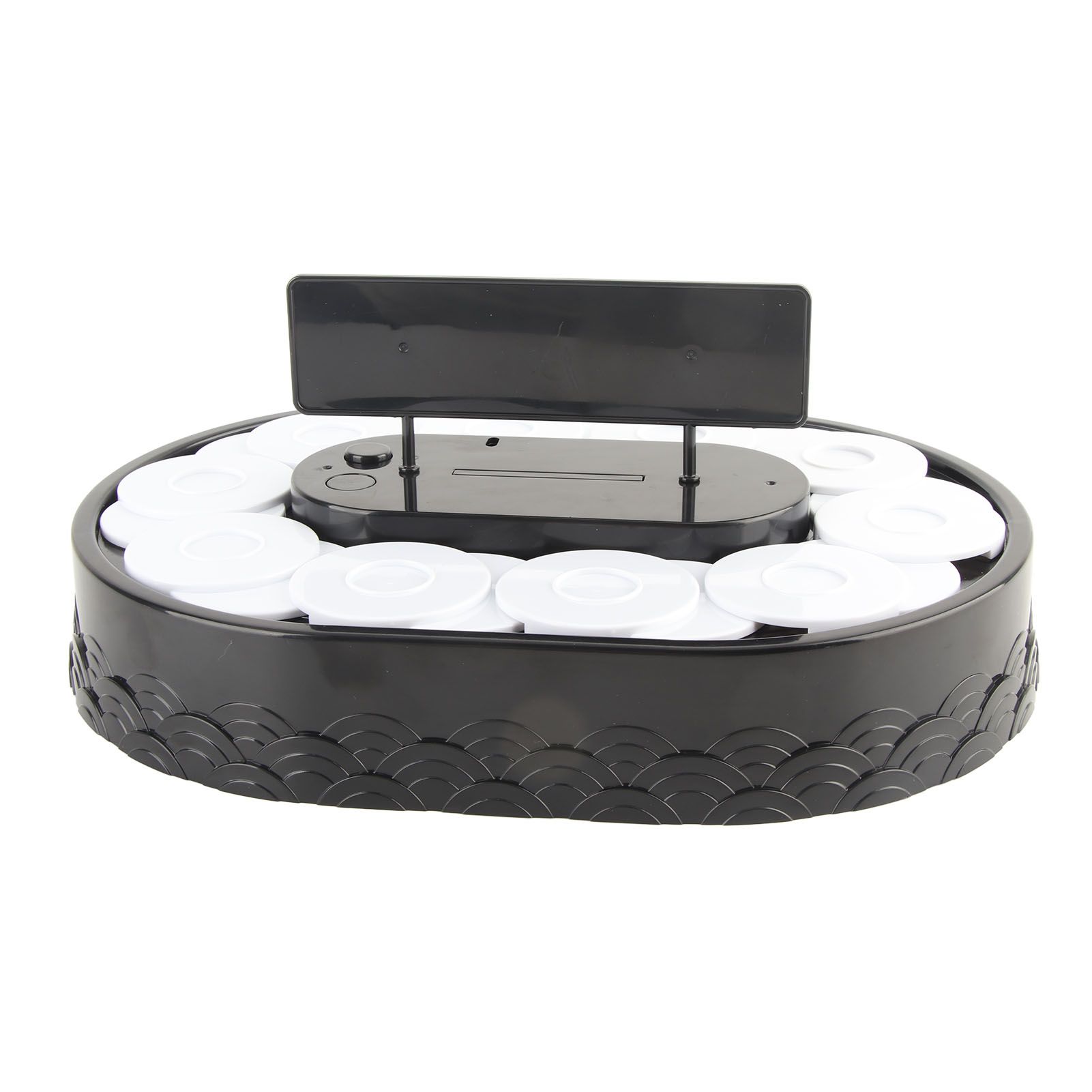 Rotary Sushi Machine Automatic Rotating Table Display Stand Swing Tray Turntable for Sushi Dessert Cupcake Sushi - Image 8