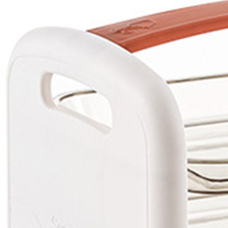 Four Layers Dish Preparation Plate Drawer Design Plastic Vegetable Preparation Rack Kitchen Storage Rack Pink - Image 5