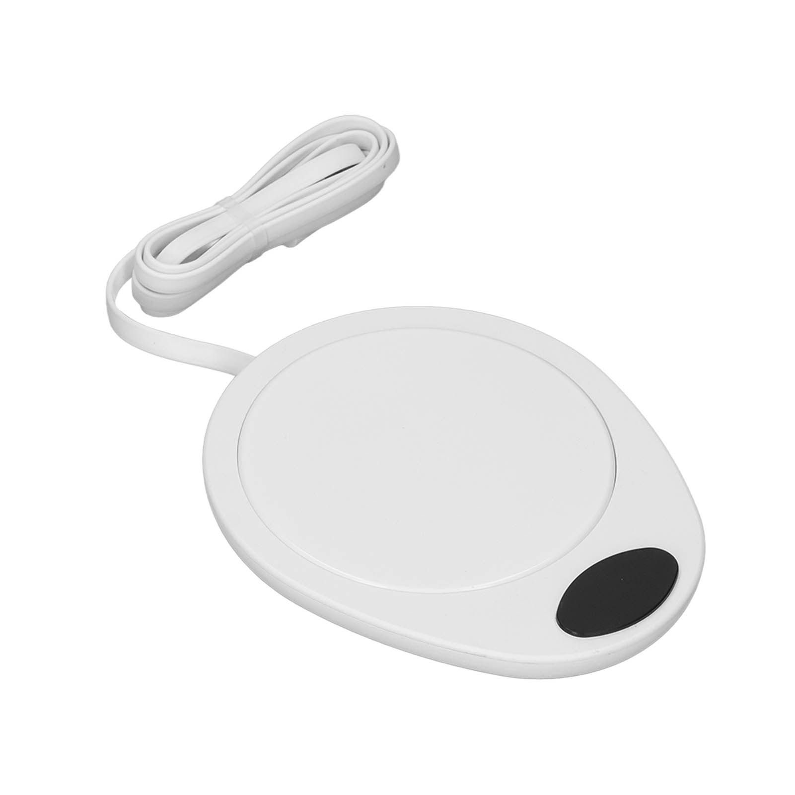 USB Mug Warmer Constant Temp Waterproof Adjustable Electric Beverage Heating Plate for Ceramic Coffee Cups White - Image 2