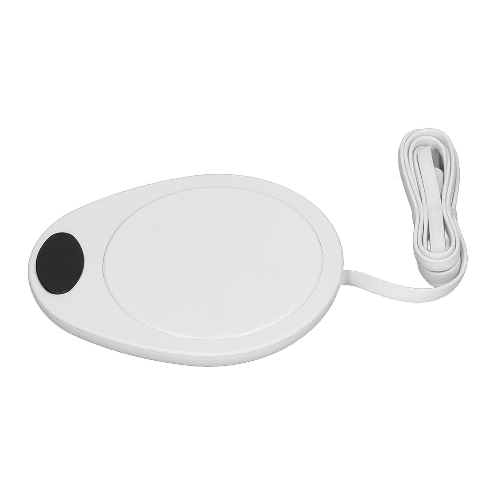 USB Mug Warmer Constant Temp Waterproof Adjustable Electric Beverage Heating Plate for Ceramic Coffee Cups White - Image 7