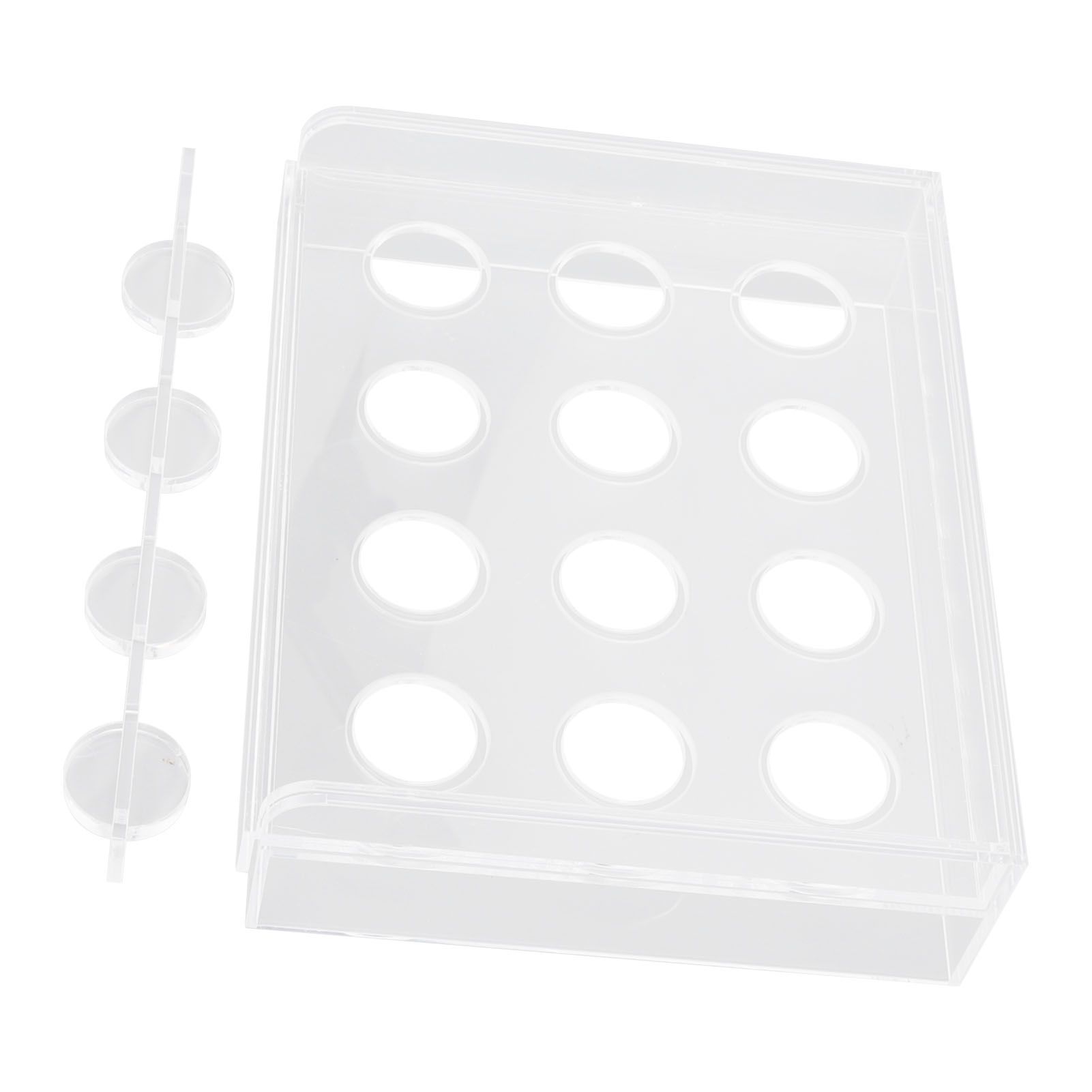 12 Holes Manual Coffee Capsules Filling Board Reusable Coffee Capsule Holder Rack with Coffee Tamper - Image 5