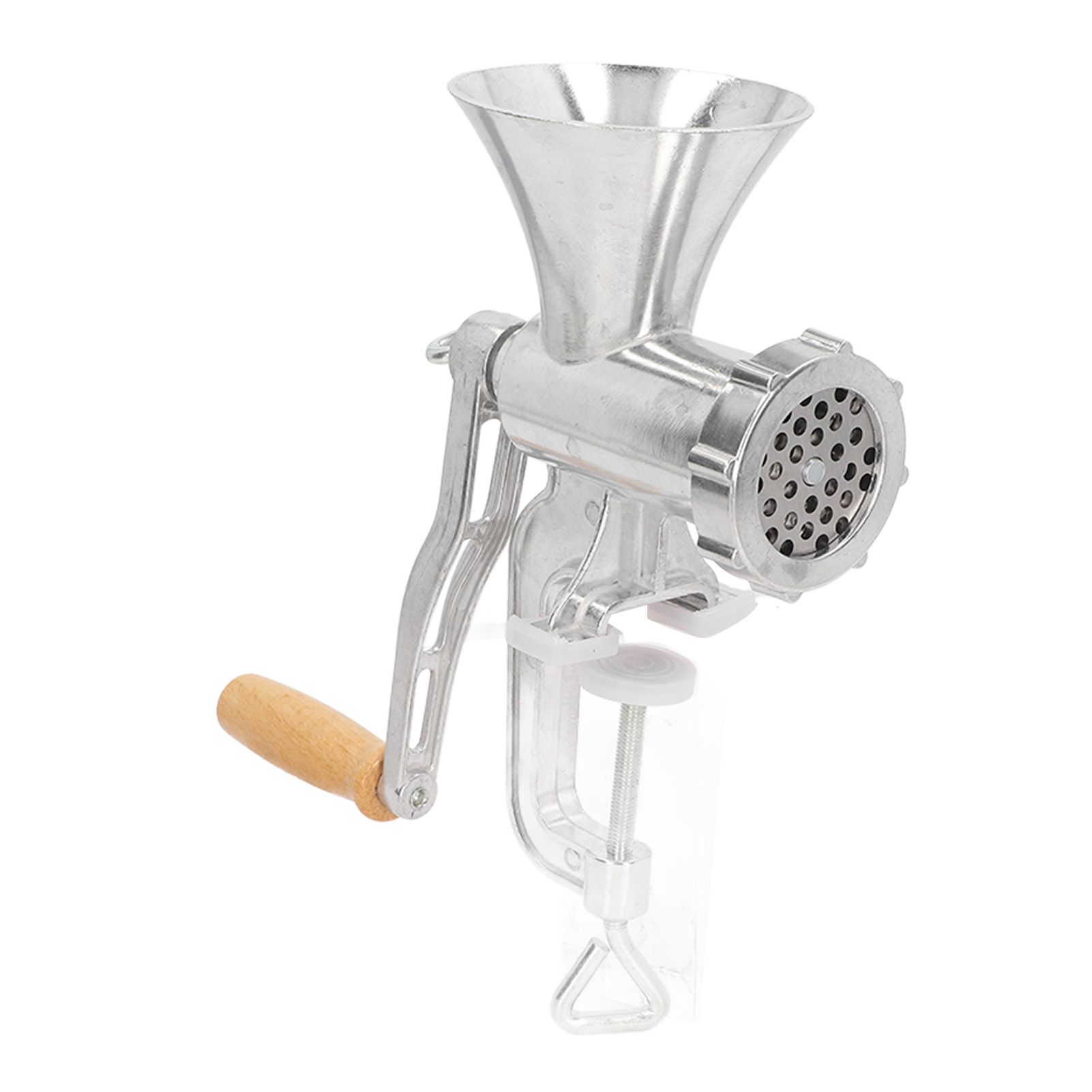 Multifunctional Meat Grinder Aluminum Alloy Manual Household Kitchenware Mixer for Sausage Filling - Image 4