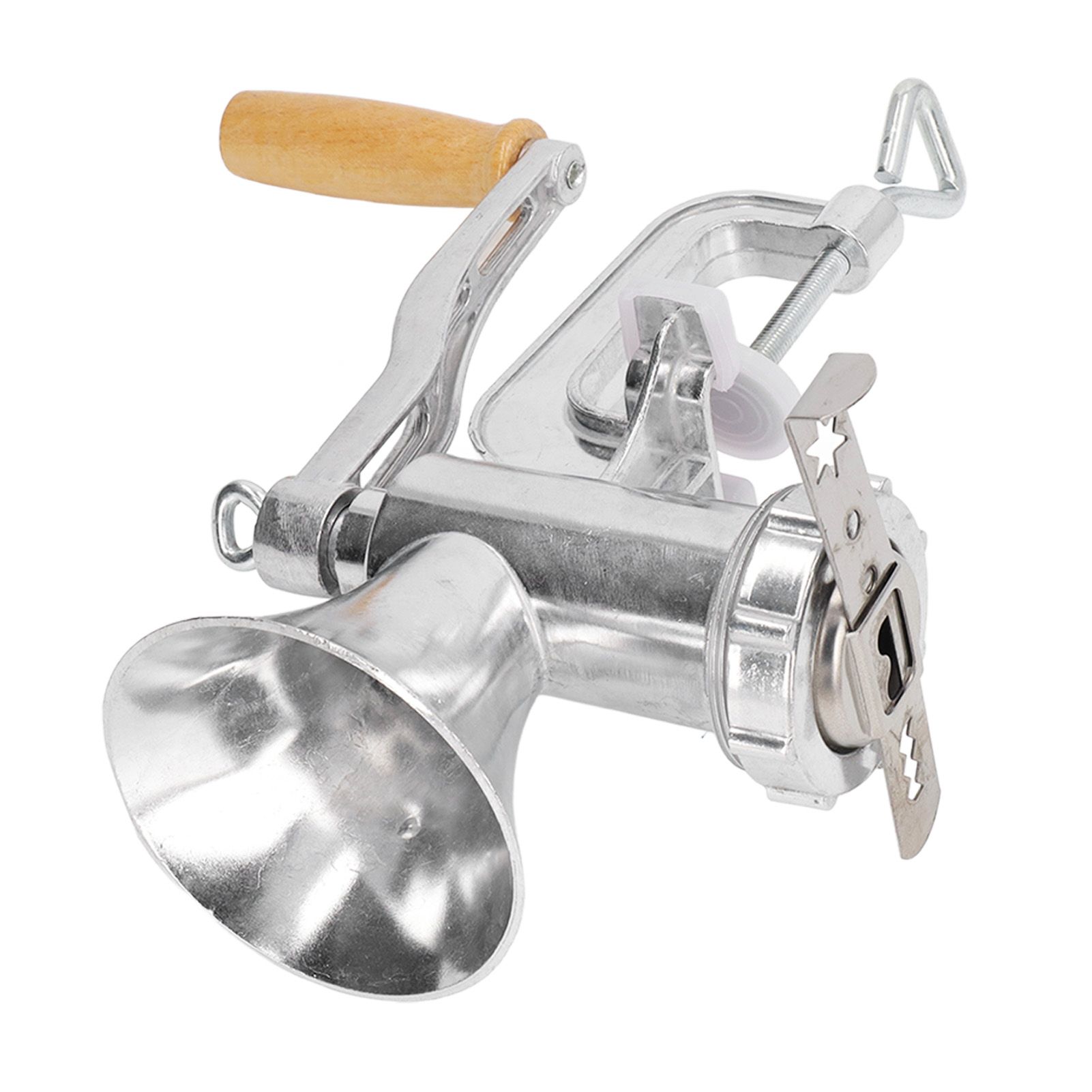 Multifunctional Meat Grinder Aluminum Alloy Manual Household Kitchenware Mixer for Sausage Filling - Image 7