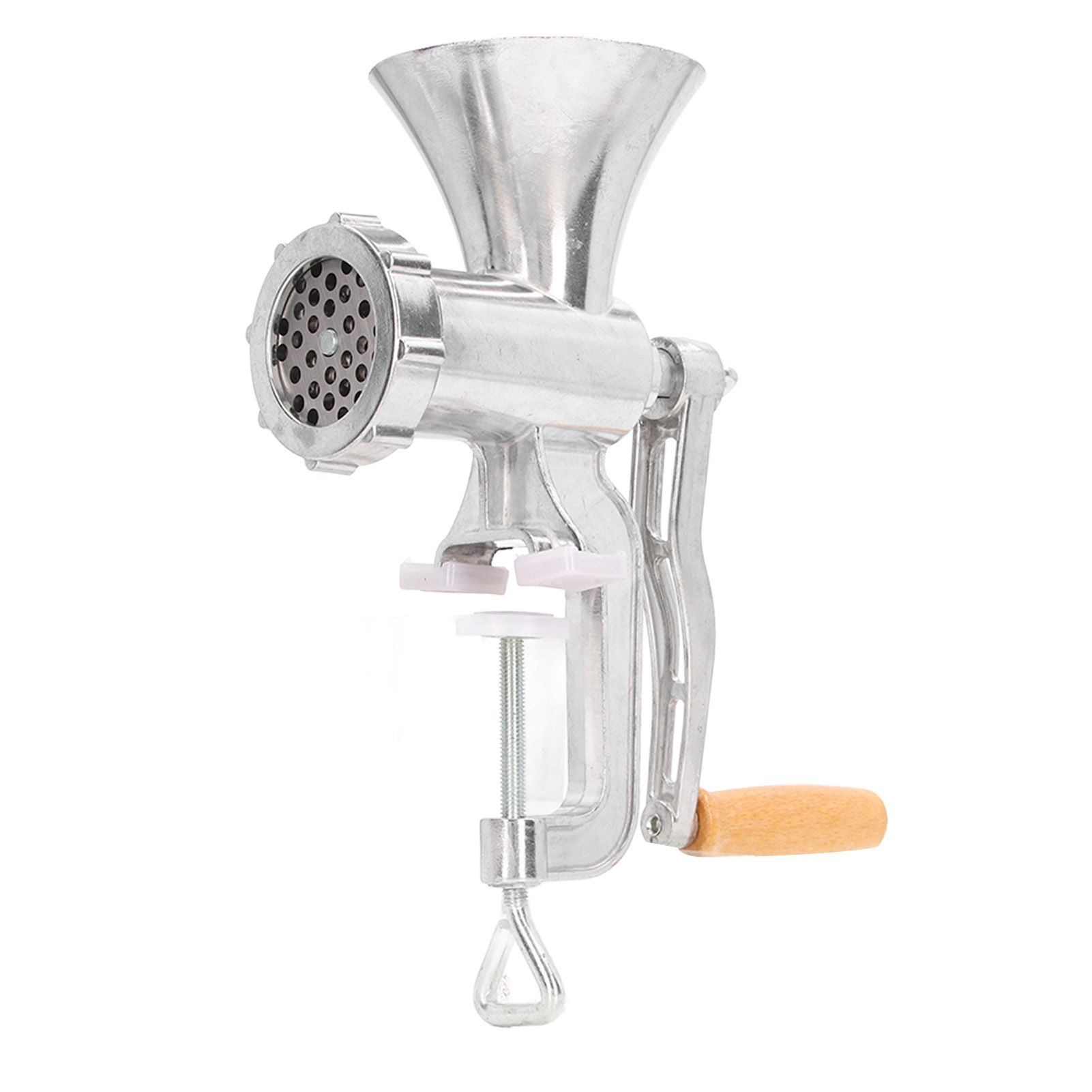 Multifunctional Meat Grinder Aluminum Alloy Manual Household Kitchenware Mixer for Sausage Filling - Image 8