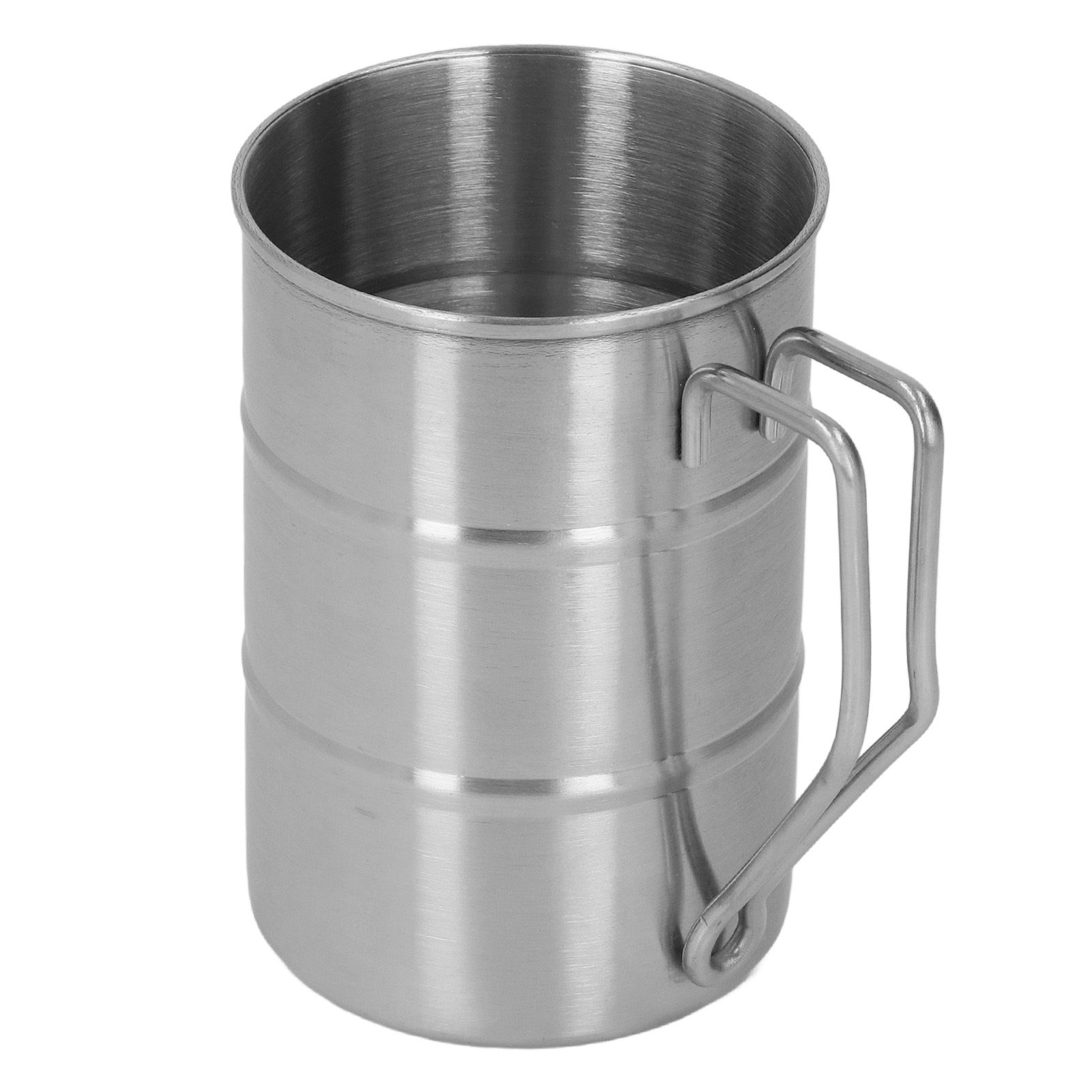 Stainless Steel Coffee Mug Large Capacity Stainless Steel Beer Mug with Handle for Home Restaurant - Image 5