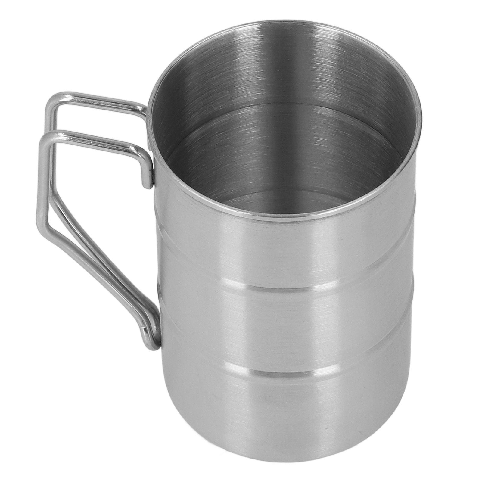 Stainless Steel Coffee Mug Large Capacity Stainless Steel Beer Mug with Handle for Home Restaurant - Image 6