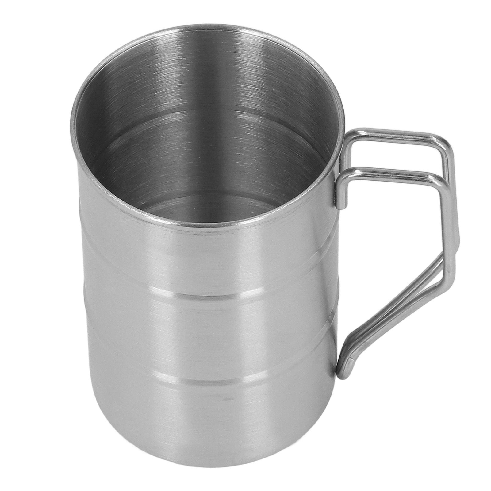 Stainless Steel Coffee Mug Large Capacity Stainless Steel Beer Mug with Handle for Home Restaurant - Image 7