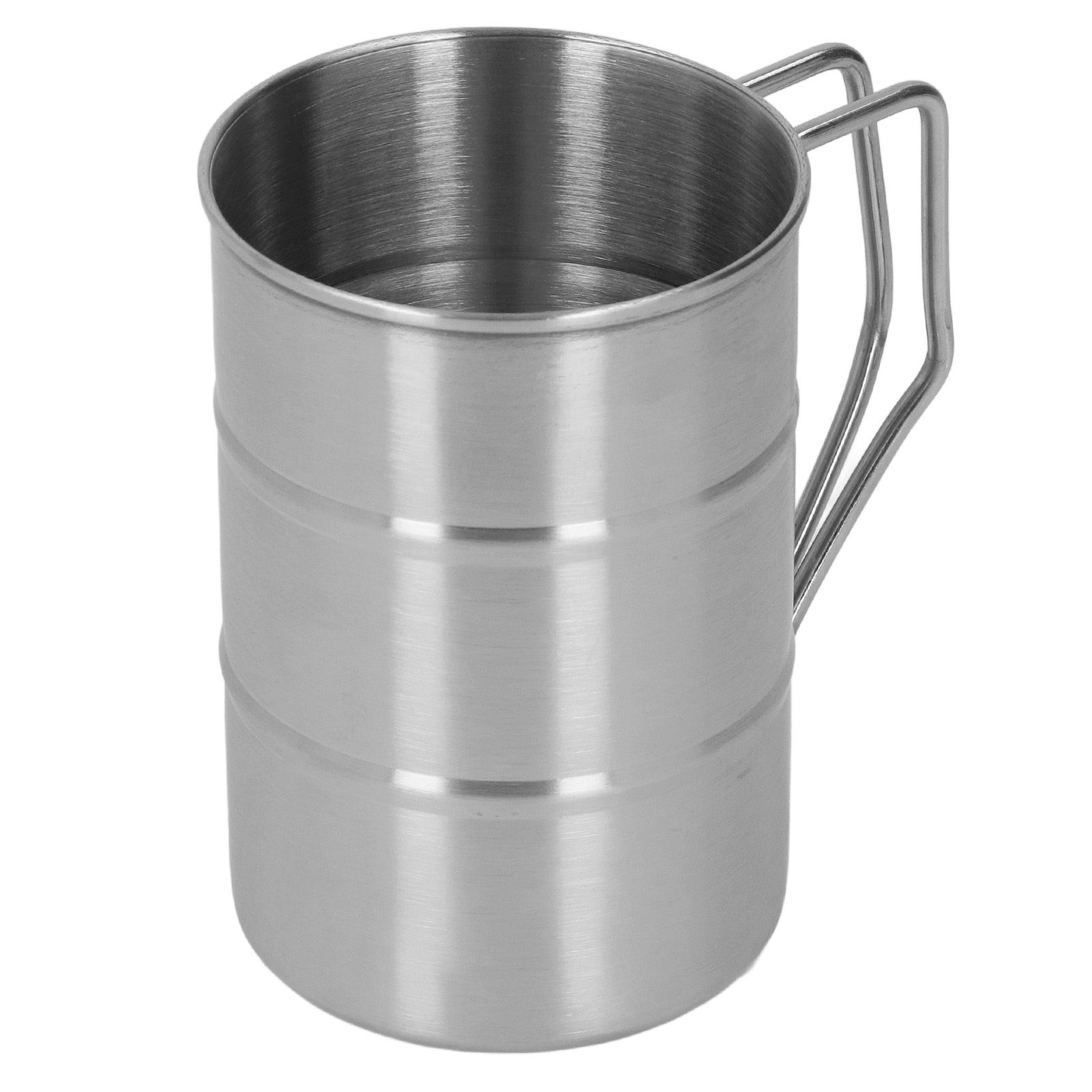 Stainless Steel Coffee Mug Large Capacity Stainless Steel Beer Mug with Handle for Home Restaurant - Image 8