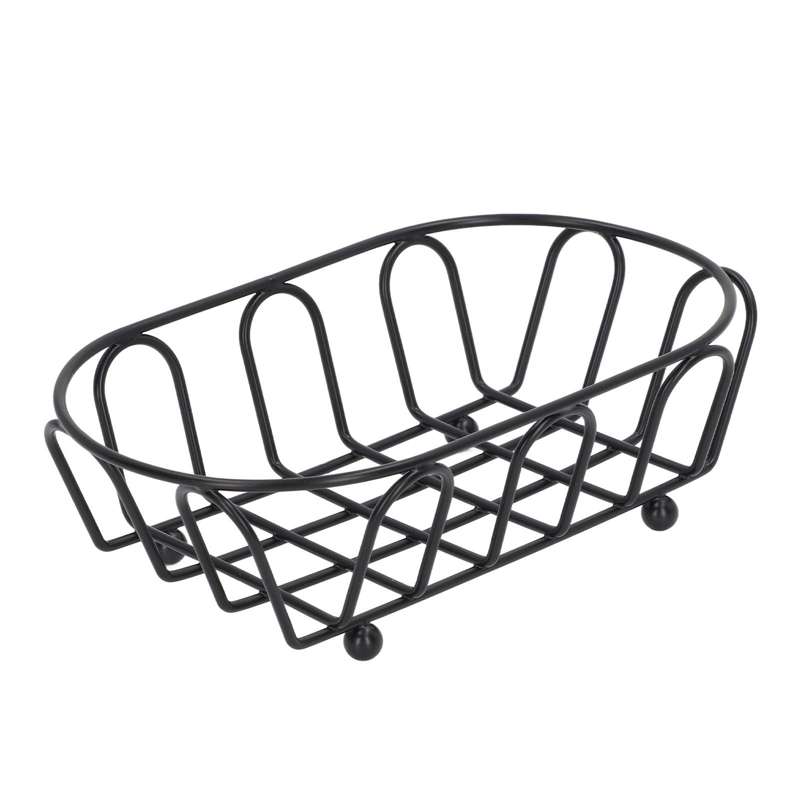 Stainless Steel French Fry Holder Food Grade Safe Fashionable Fries Basket for Snacks Baked Food - Image 1