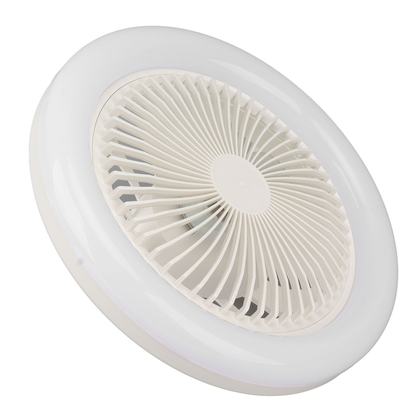 9.8in LED Ceiling Fan Light Quiet 3 Gears Ceiling Fan with E27 Lamp for Living Room 86‑265V White - Image 6