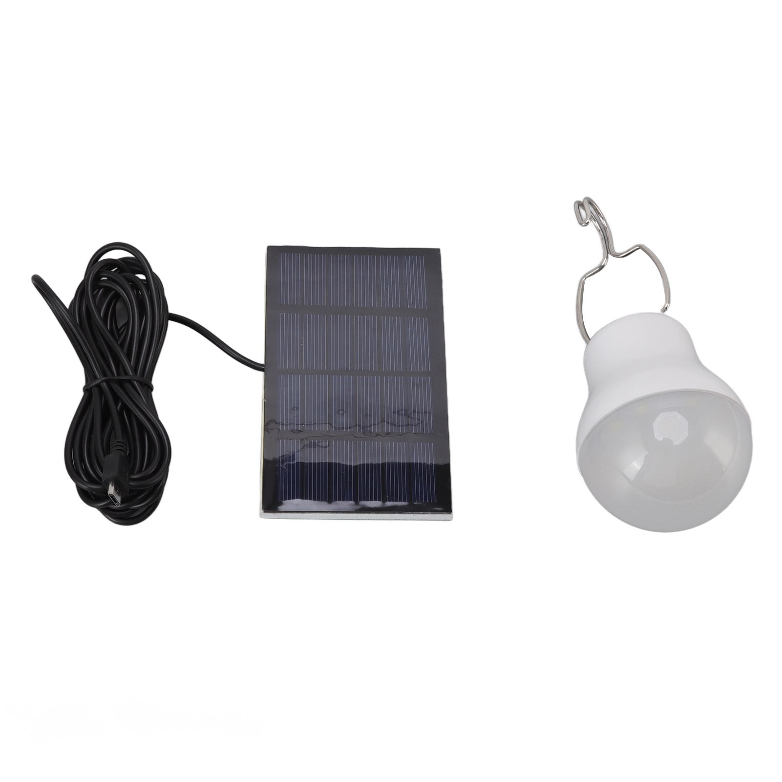 Portable Solar LED Light Bulb Rechargeable Solar Light Bulb for Outdoor Hiking Fishing Camping Tent - Image 6