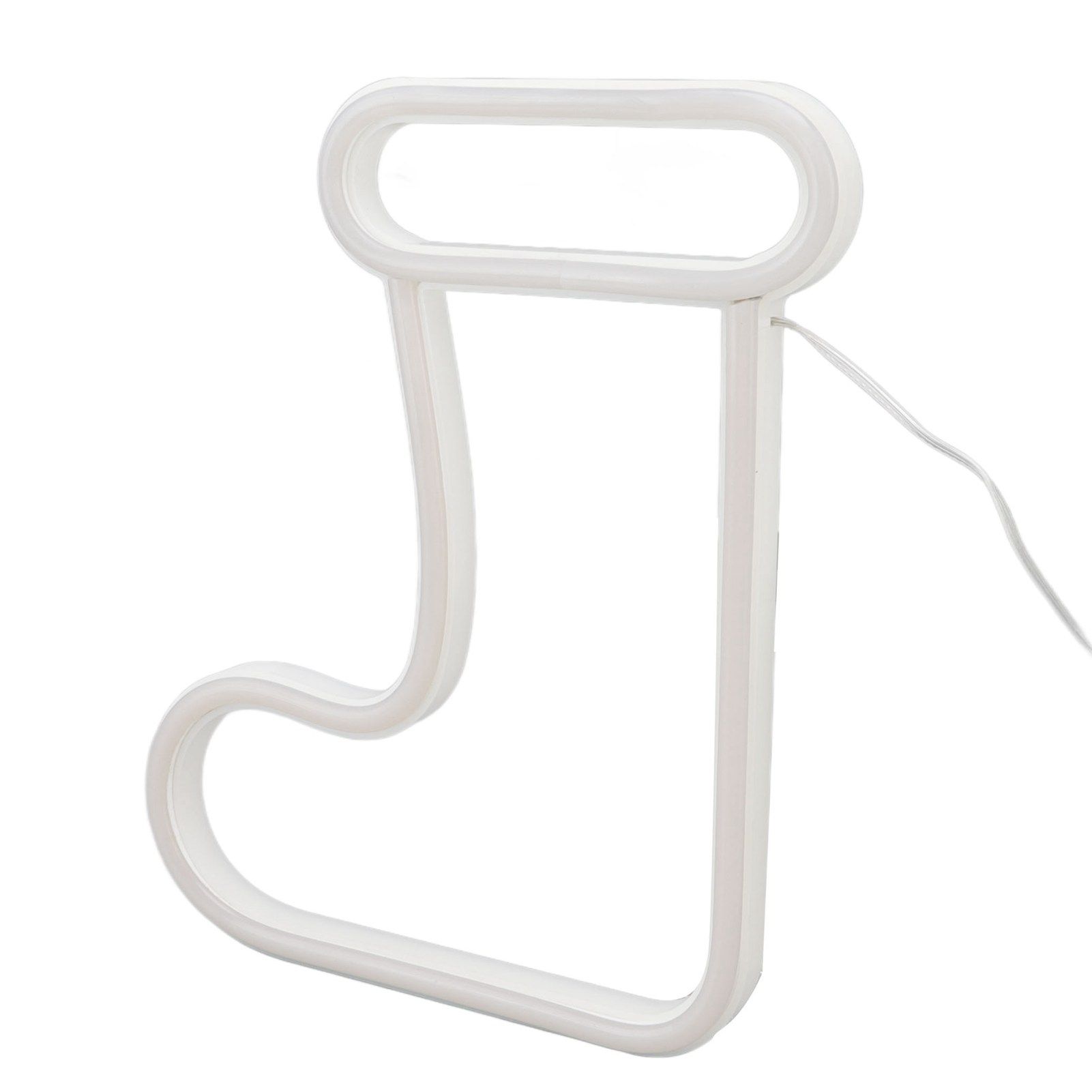 Christmas Neon Light LED Christmas Boot Neon Sign Light Battery Operated USB Charging Wall Decor Light for Party Decoration - Image 5