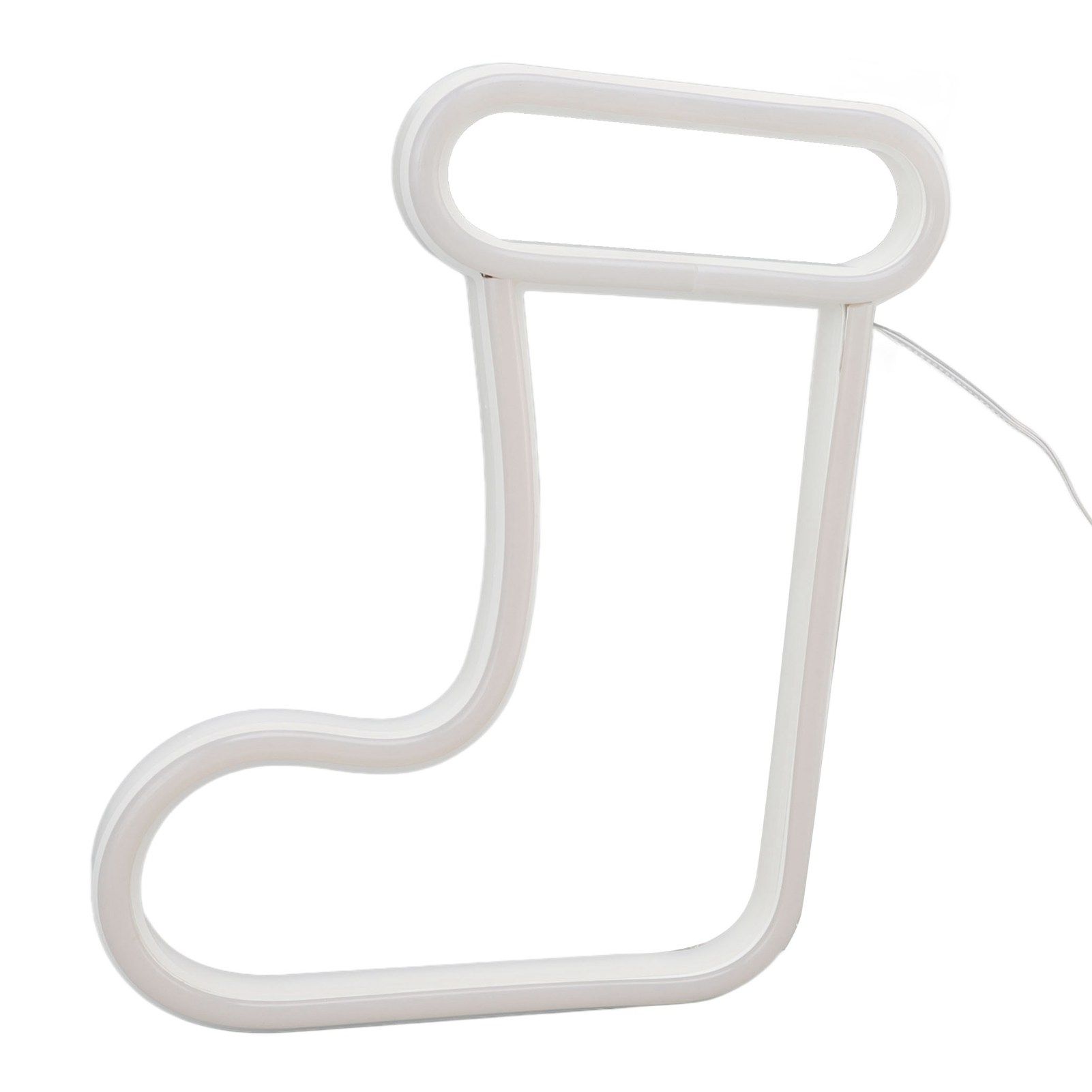 Christmas Neon Light LED Christmas Boot Neon Sign Light Battery Operated USB Charging Wall Decor Light for Party Decoration - Image 6