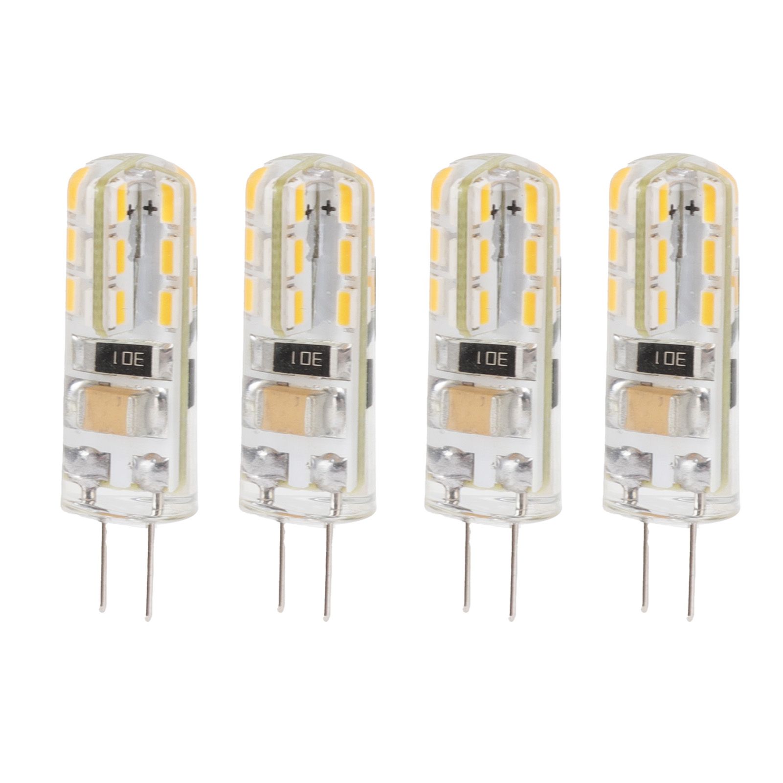10pcs G4 LED Bulb Double Feet Base 1.5W AC110V 110LM Silicone Light Bulb for Landscape Lighting Courtyard Warm White 3000K - Image 8