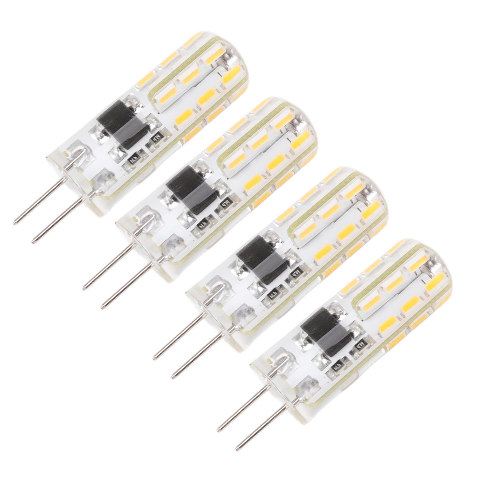10pcs G4 LED Bulb Double Feet Base 1.5W AC110V 110LM Silicone Light Bulb for Landscape Lighting Courtyard White Light 6000K - Image 4
