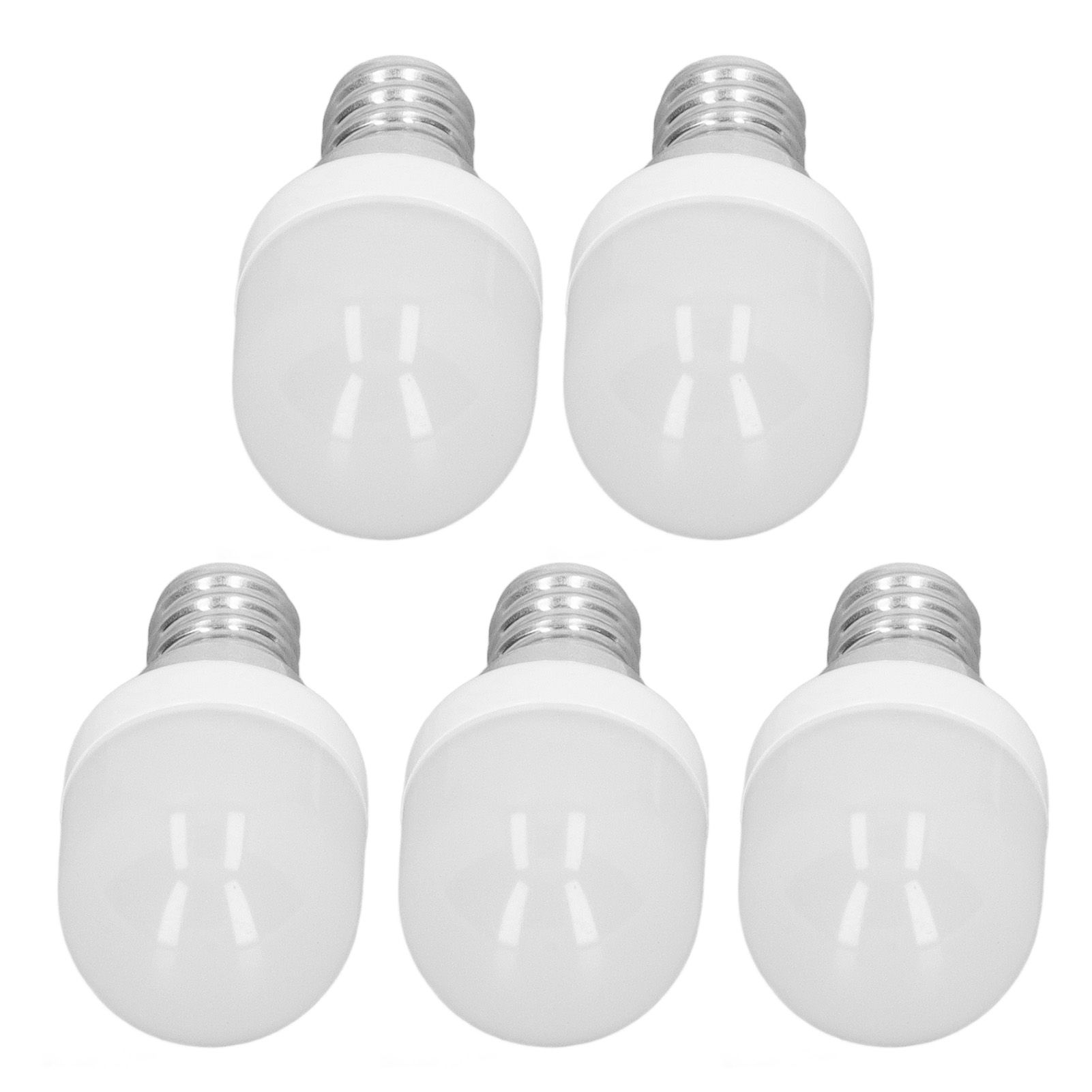 5pcs Light Bulbs E12 Thread Soft Light 1.5W 75LM LED Light Bulbs for Desk Lamp Ceiling Fan Lamp Wall Lamp AC220V Warm Light 6000K - Image 4