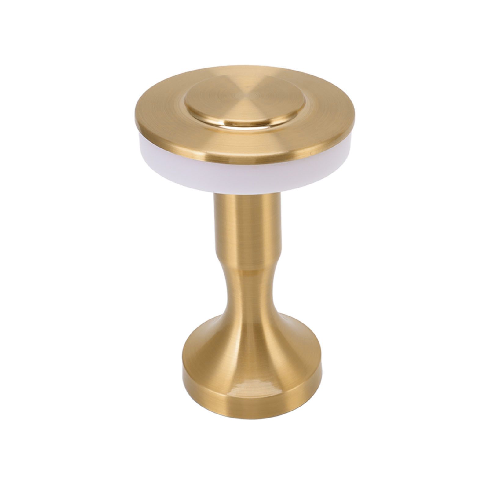 Portable LED Table Lamp Touch Sensor 3 Color Temperatures Rechargeable Battery Powered Bedside Night Lamp for Dining Room Gold - Image 2