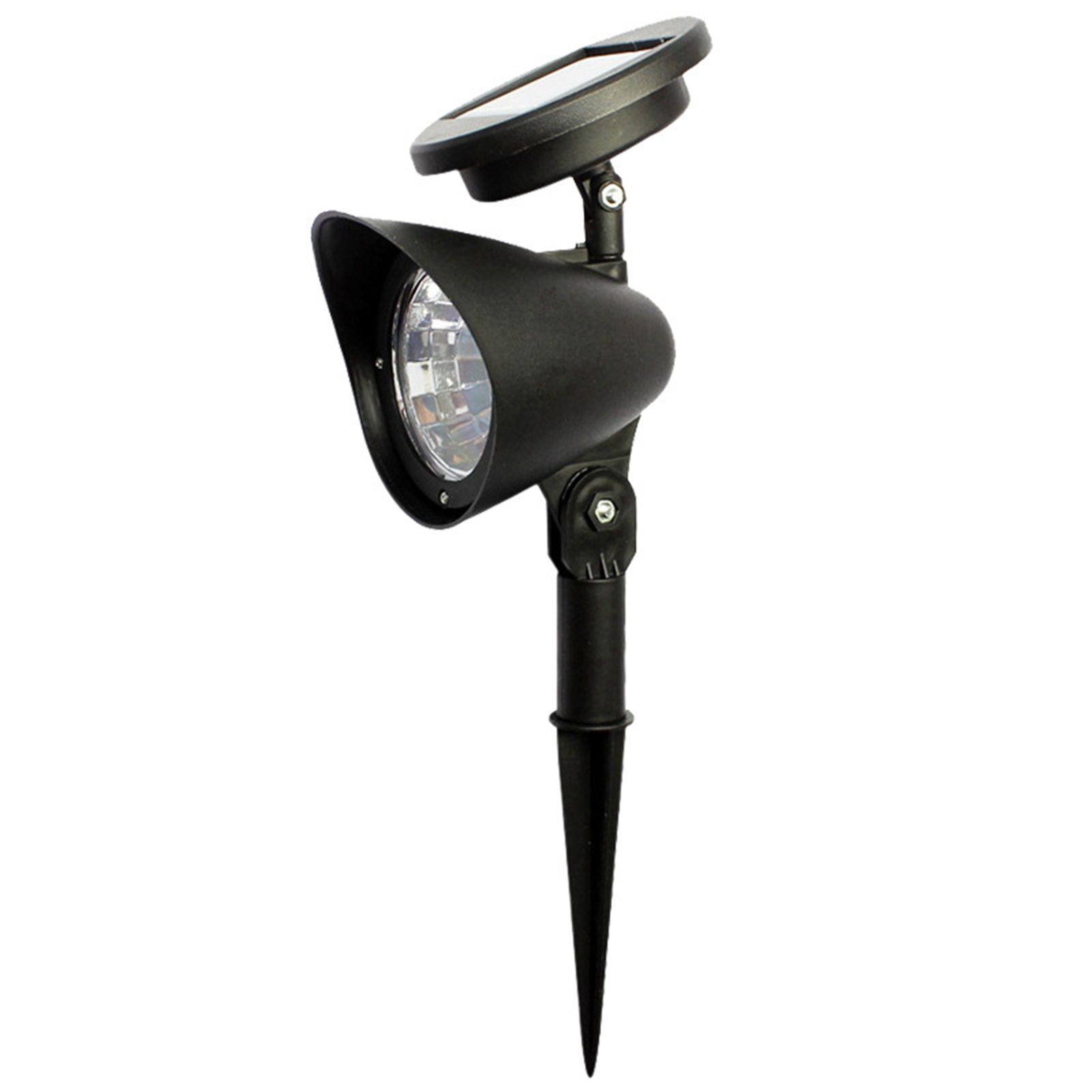 Outdoor Solar Spotlight LED Lamp Waterproof Garden Lamp Ground Lawn Light for Landscape White - Image 1