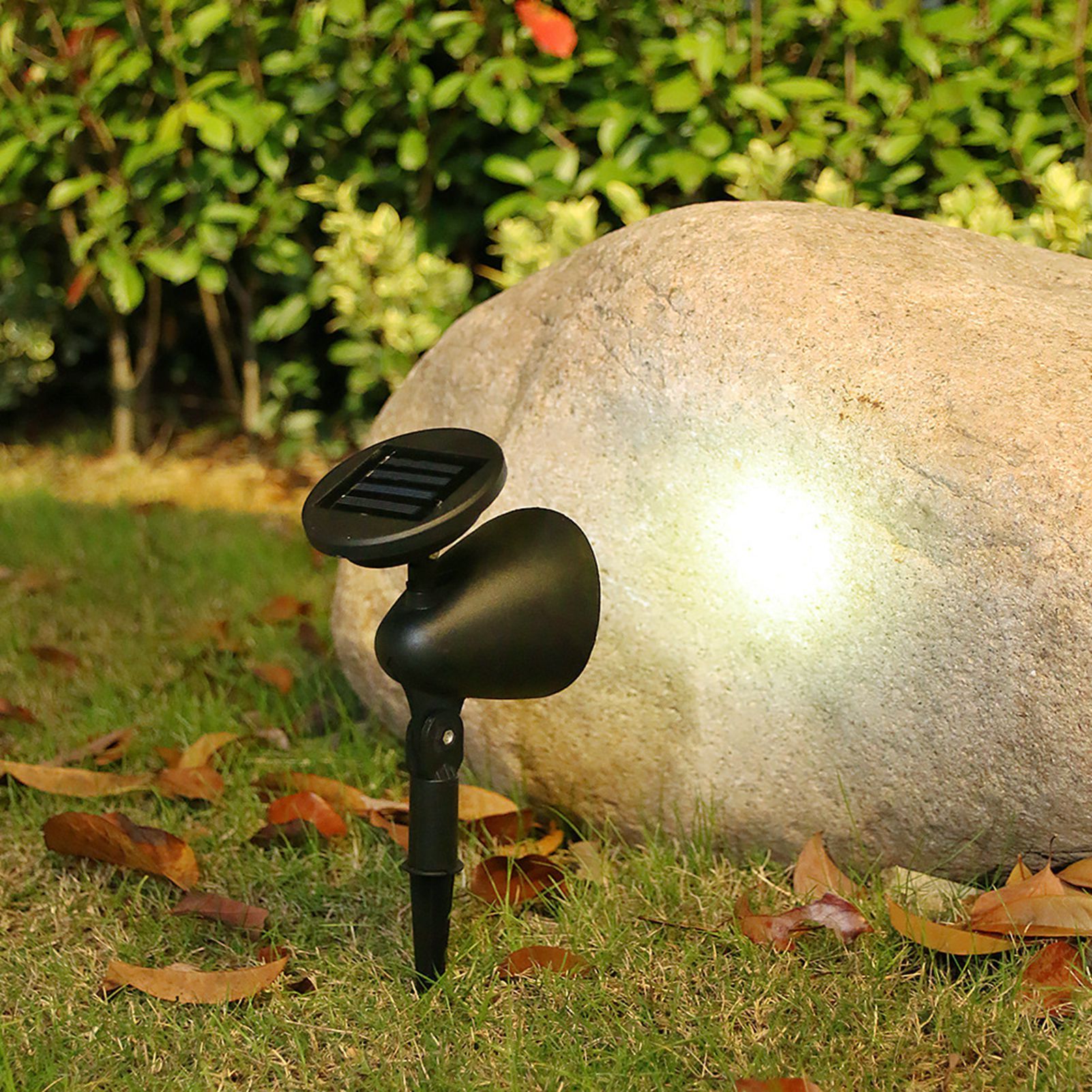 Outdoor Solar Spotlight LED Lamp Waterproof Garden Lamp Ground Lawn Light for Landscape White - Image 2