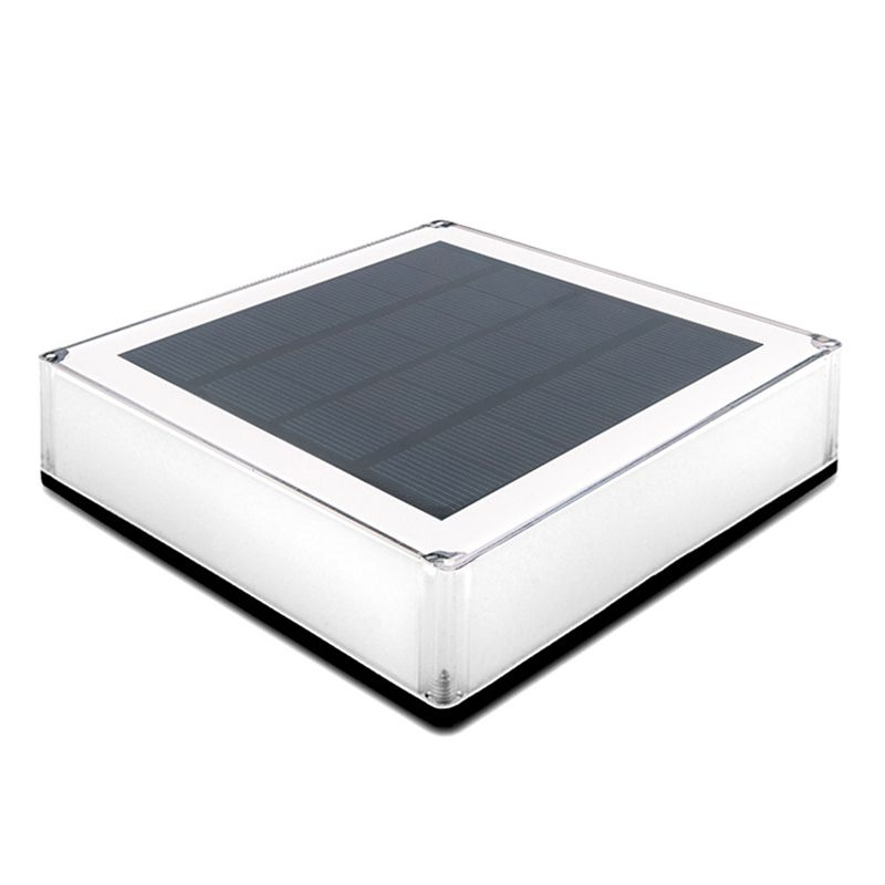 Solar LED Post Light High Brightness Waterproof Safe Stable Solar Post Lamp for Outdoor Courtyard Garden Three Color Temperature 3000K 4000K 6000K - Image 1