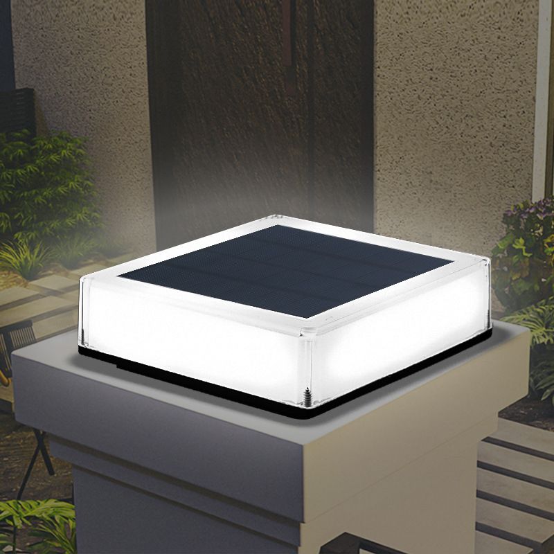 Solar LED Post Light High Brightness Waterproof Safe Stable Solar Post Lamp for Outdoor Courtyard Garden Three Color Temperature 3000K 4000K 6000K - Image 7