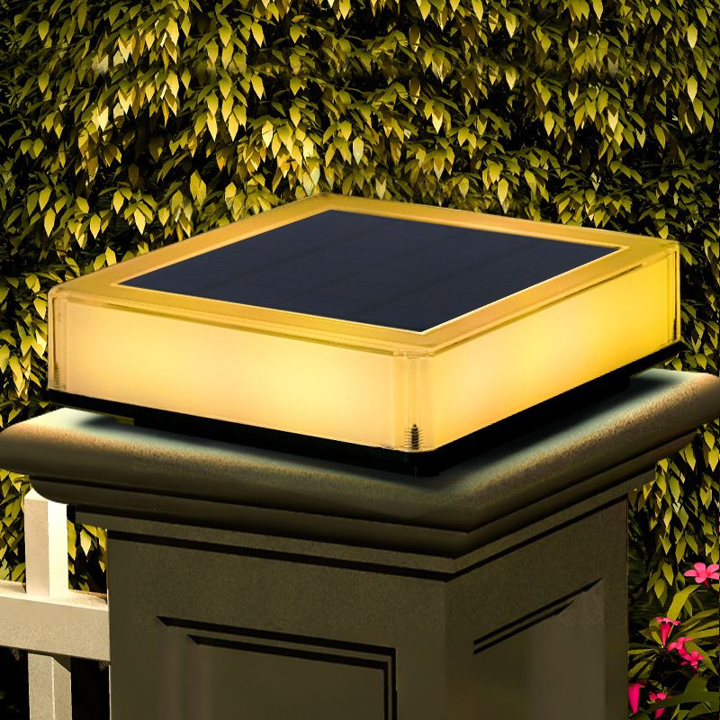 Solar LED Post Light High Brightness Waterproof Safe Stable Solar Post Lamp for Outdoor Courtyard Garden Three Color Temperature 3000K 4000K 6000K - Image 8