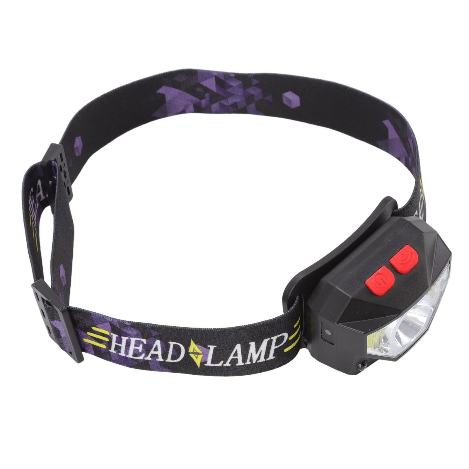 LED Outdoor Headlamp ABS Mini Multifunction USB Charging COB Sensor Head Flashlight - Image 2