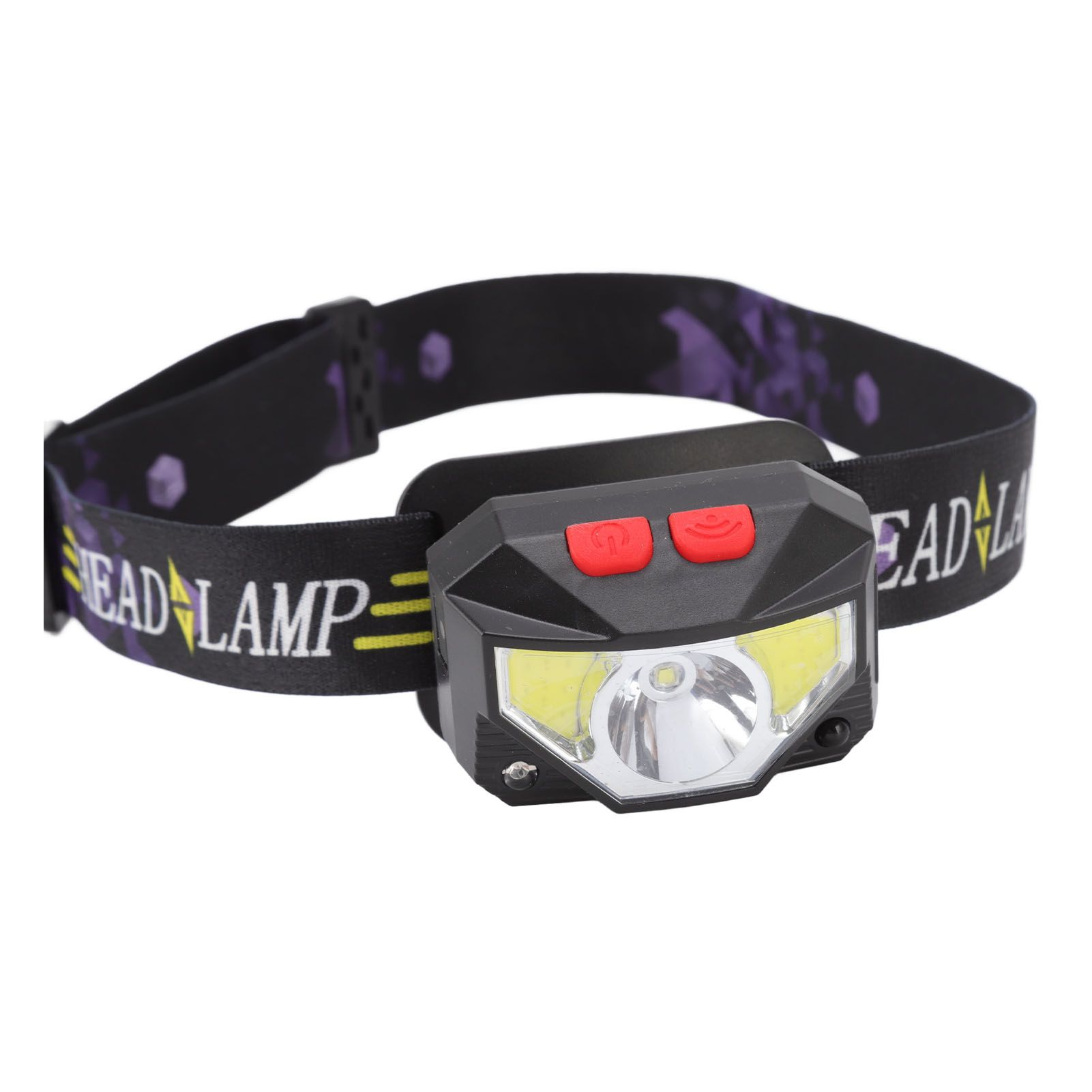 LED Outdoor Headlamp ABS Mini Multifunction USB Charging COB Sensor Head Flashlight - Image 8