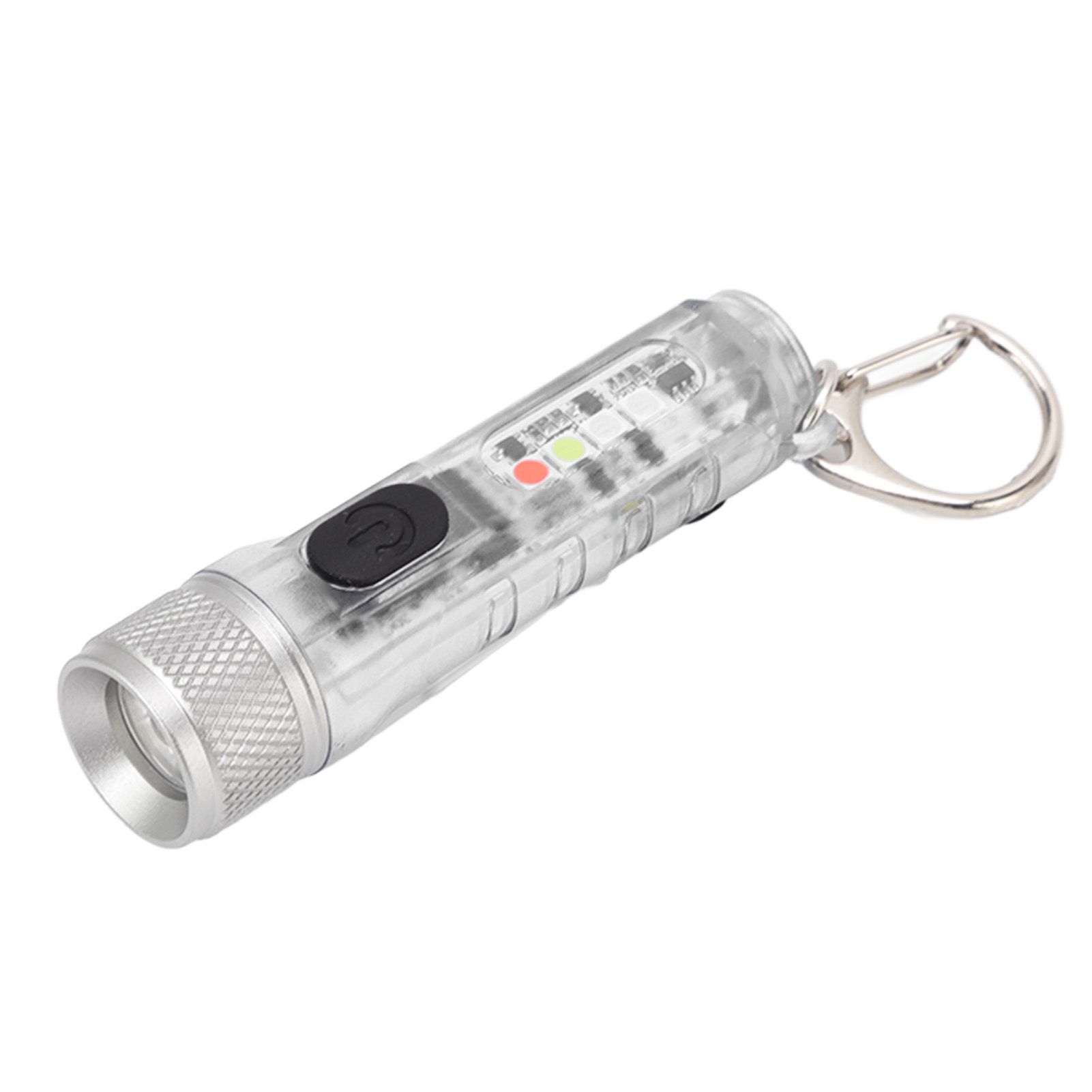 Keychain Flashlight Long Range Super Bright LED Flashlight USB Rechargeable Mini Flashlight for Outdoor M300 Non Fluorescent Transparent - Image 8