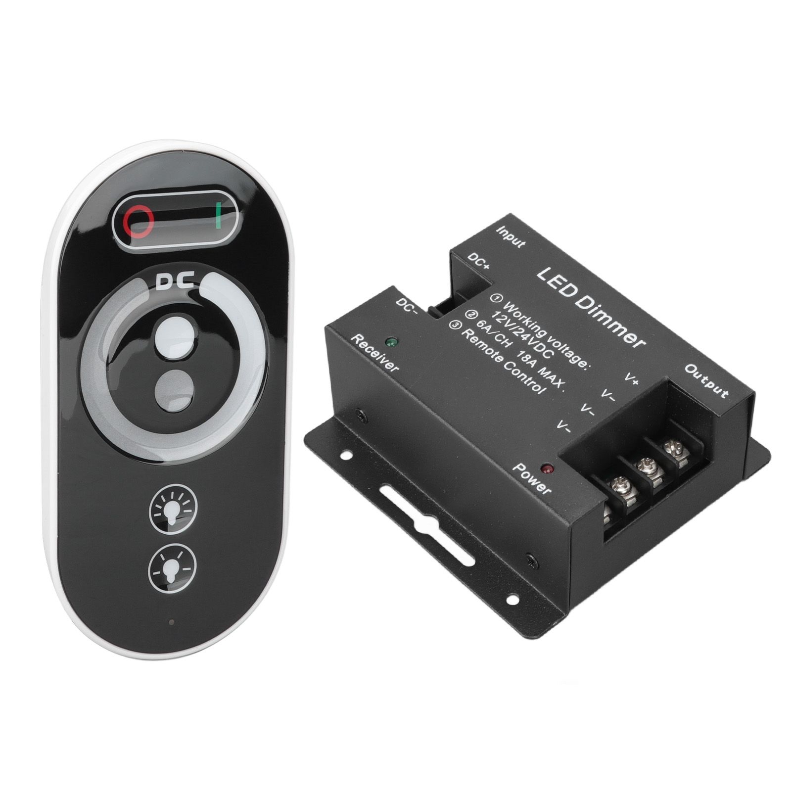 Wireless LED Dimmer RF Touch LED Light Controller Remote Dimming Controller DC 12V 24V for LED Strip Light - Image 3