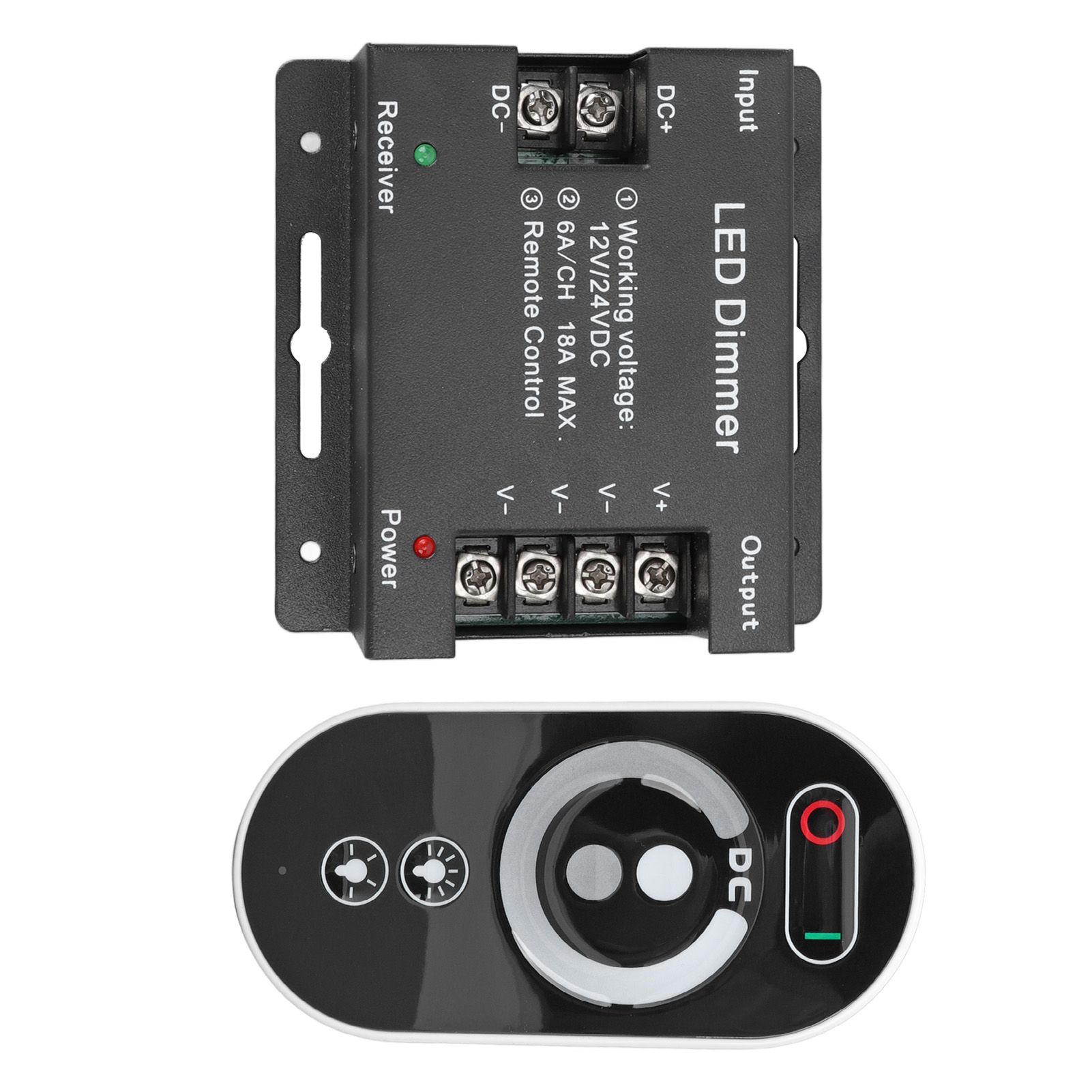 Wireless LED Dimmer RF Touch LED Light Controller Remote Dimming Controller DC 12V 24V for LED Strip Light - Image 5