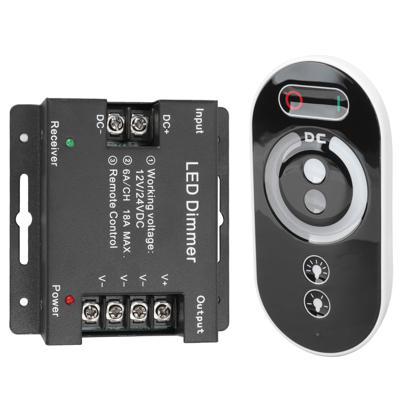 Wireless LED Dimmer RF Touch LED Light Controller Remote Dimming Controller DC 12V 24V for LED Strip Light - Image 7
