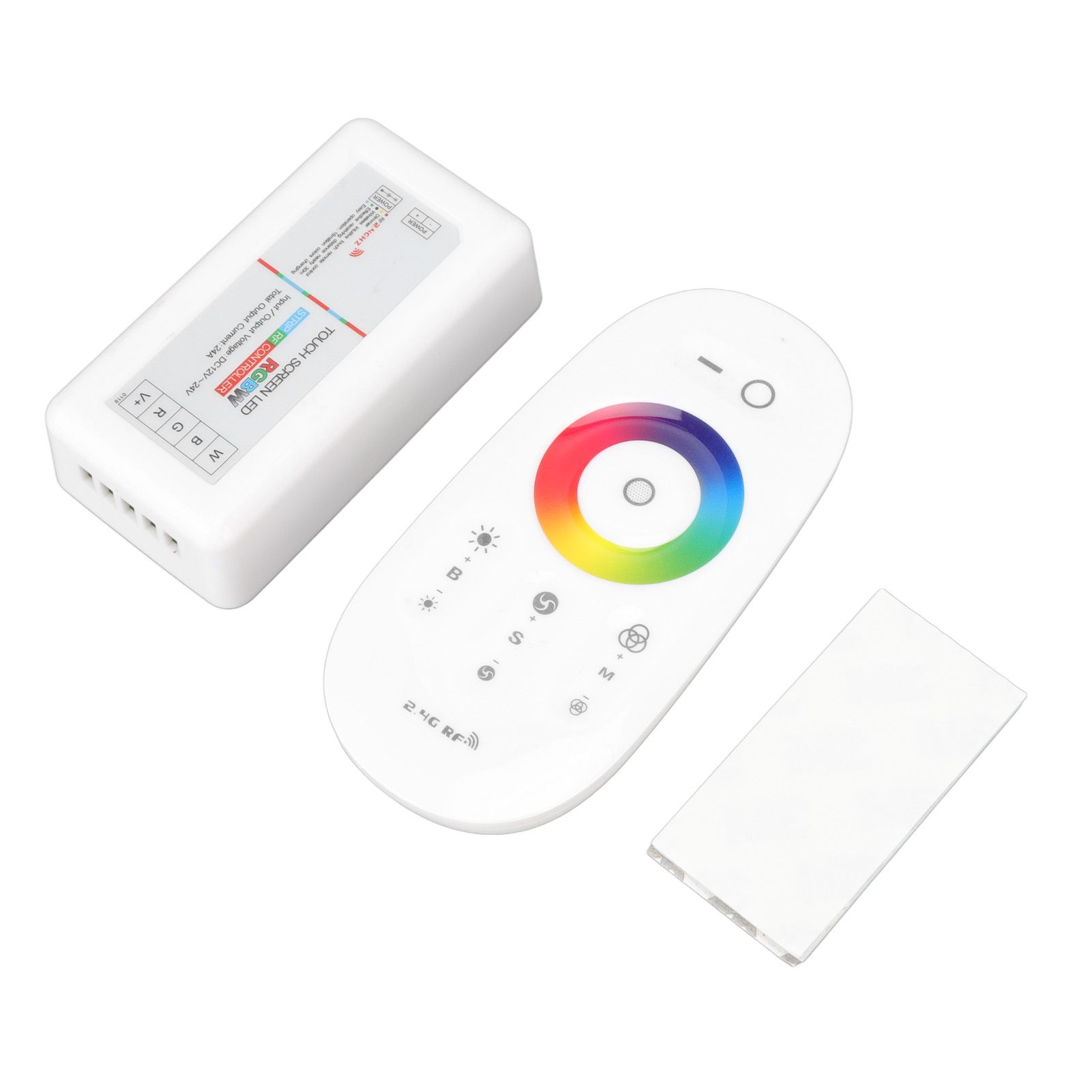 2.4G Wireless RF Touch Dimmer Switch 7 Color RGBW Dimming LED RGB Strip Light Controller DC12 to 24V - Image 1