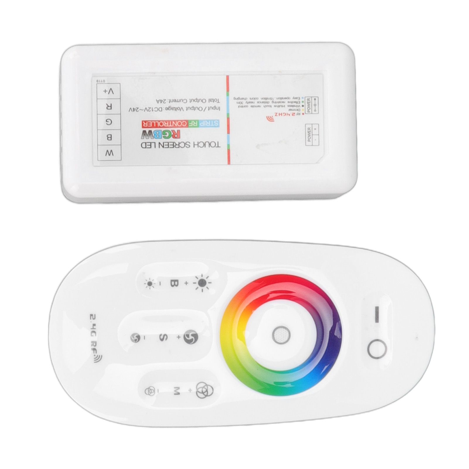 2.4G Wireless RF Touch Dimmer Switch 7 Color RGBW Dimming LED RGB Strip Light Controller DC12 to 24V - Image 4