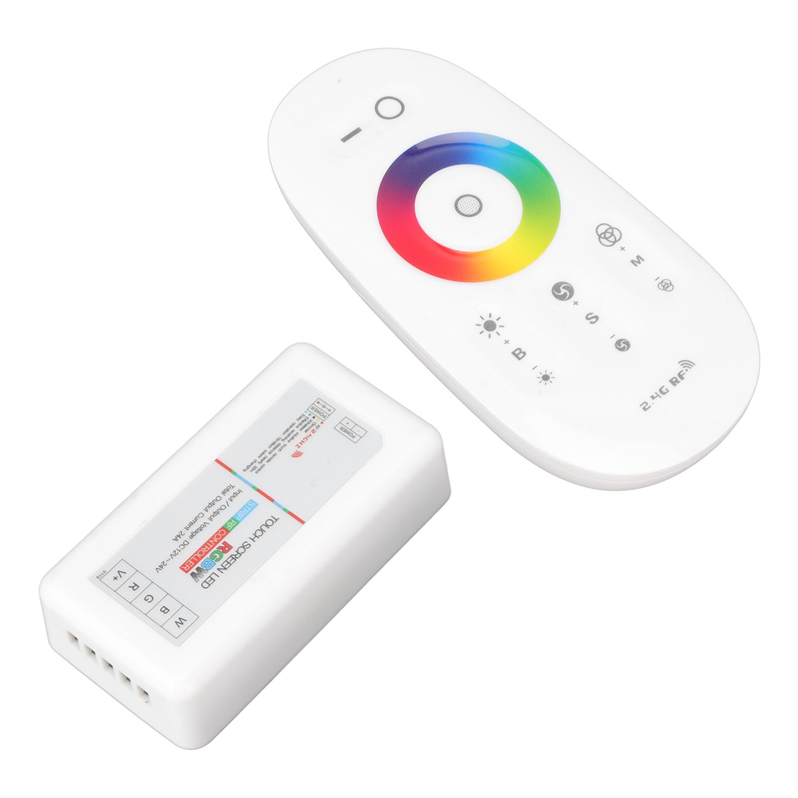 2.4G Wireless RF Touch Dimmer Switch 7 Color RGBW Dimming LED RGB Strip Light Controller DC12 to 24V - Image 7