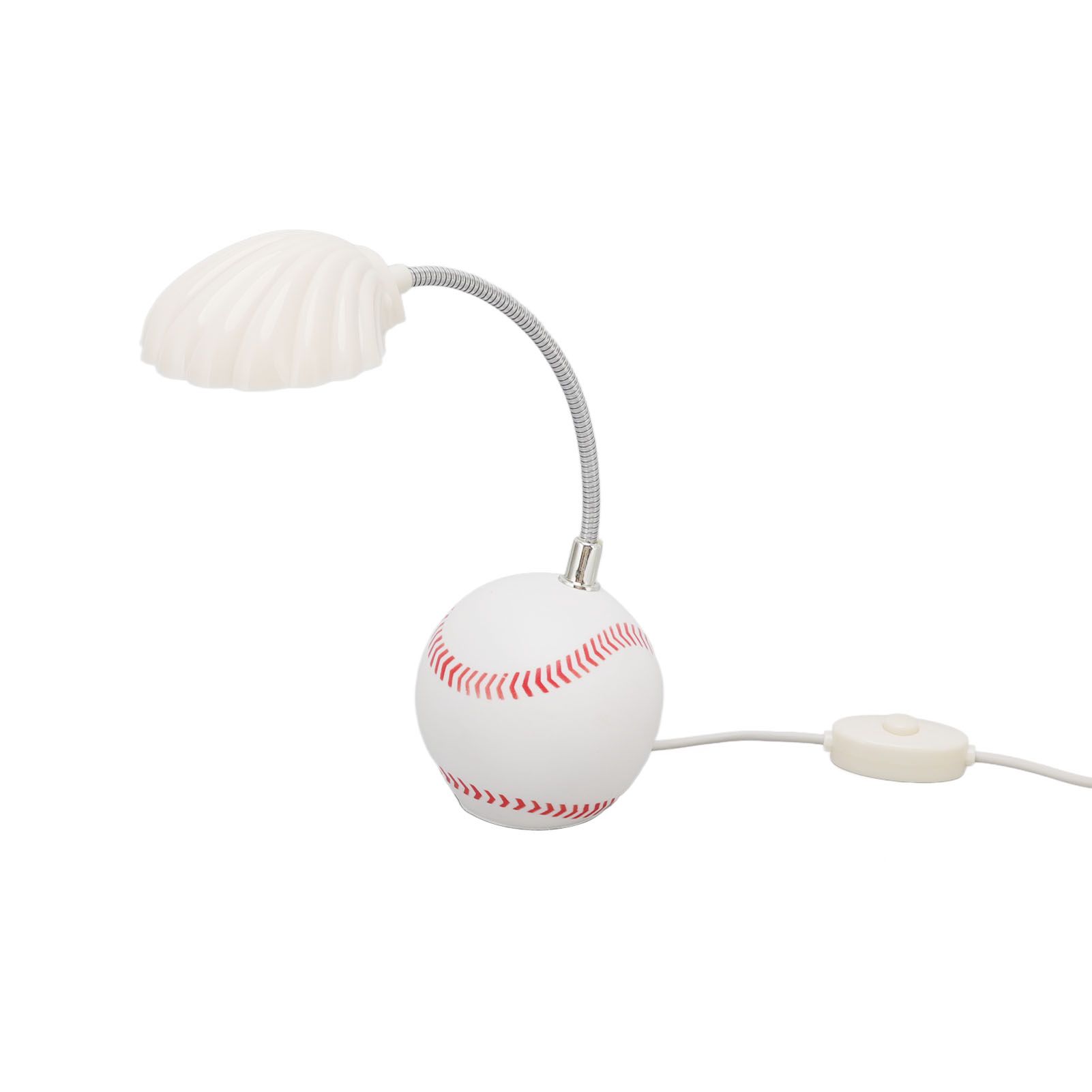 LED Table Lamp Baseball Base Seashell Shape Light Head Soft Light Portable USB Mini Desk Lamp for Home School Office - Image 7