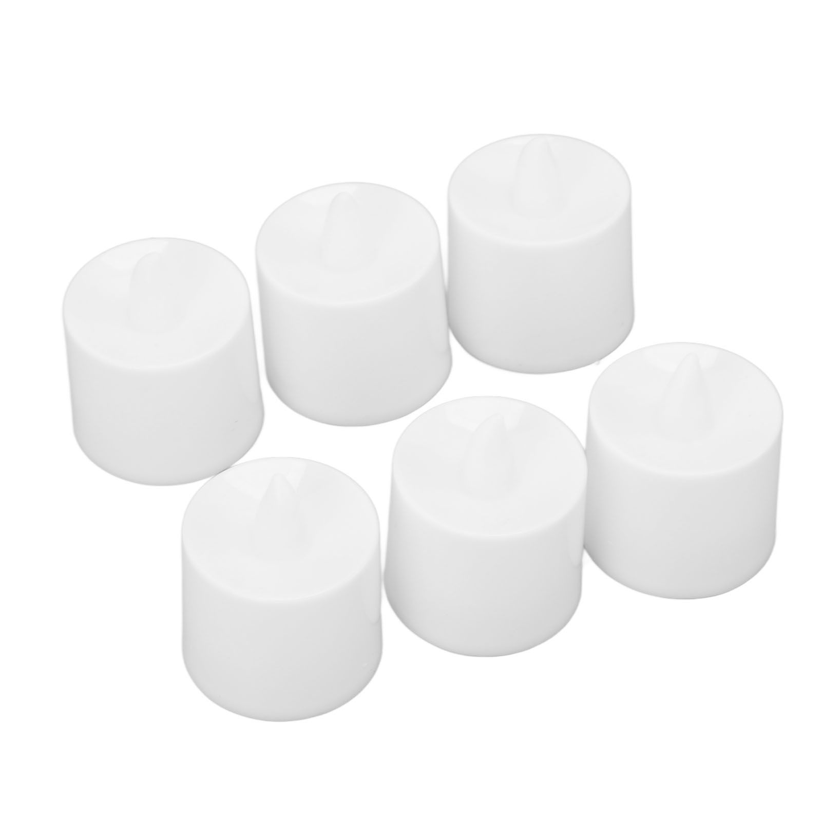 12Pcs LED Candle Light Cylindrical Shape Electronic Flameless LED Candle Lamp for Holiday Wedding Party - Image 4